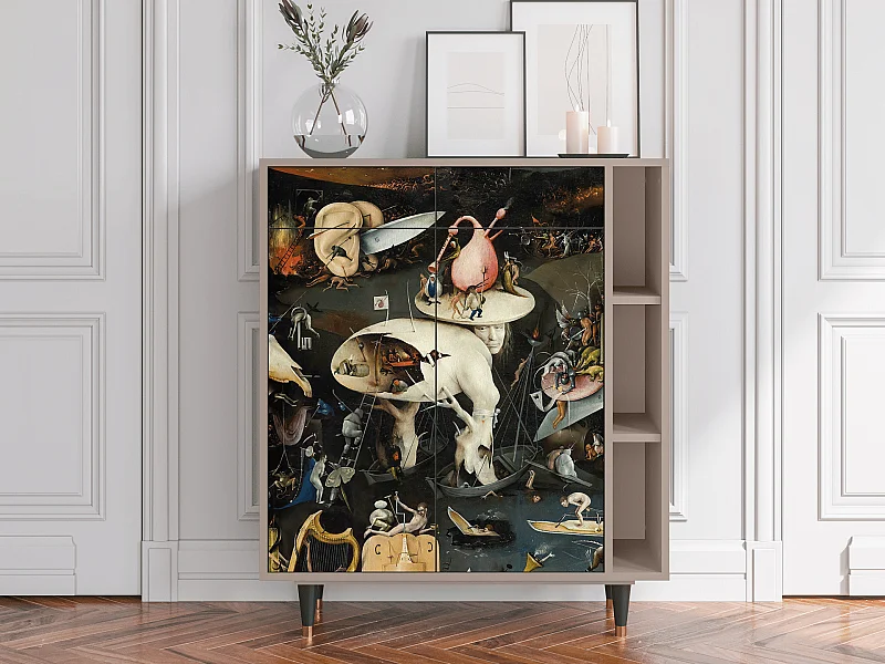 Kredens - 96х110х41 cm - BS6 - The Garden 2, Latte