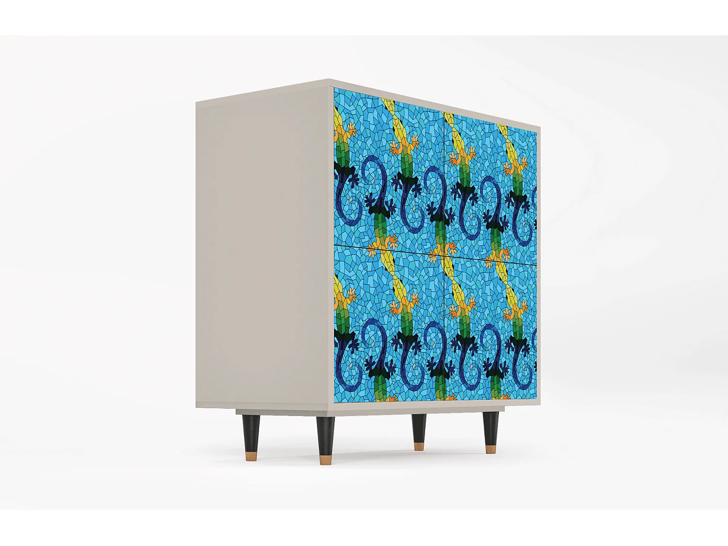 Buffet - 94x96x48 cm - BS3 - Gaudi's Lizard, Sable