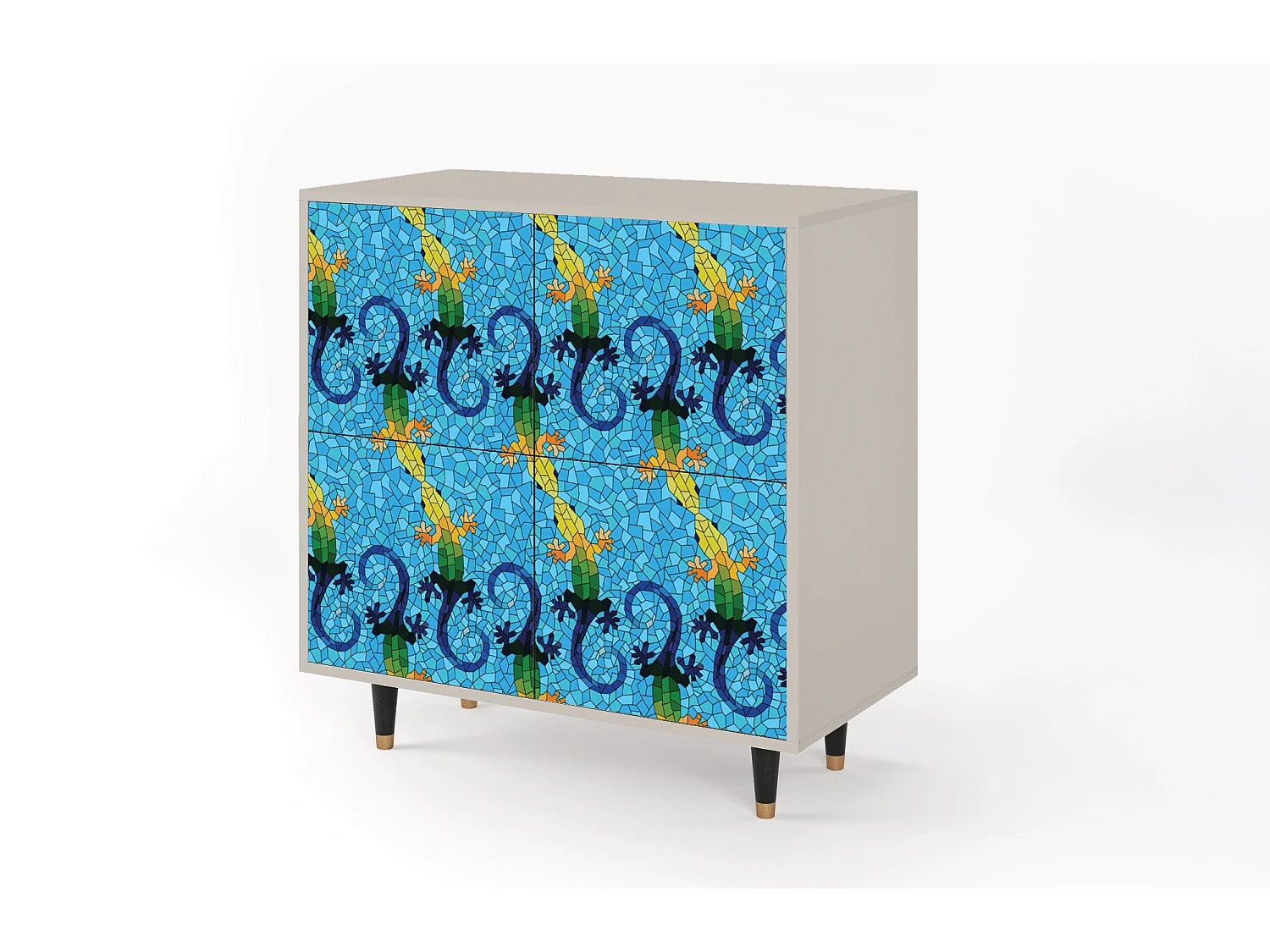 Buffet - 94x96x48 cm - BS3 - Gaudi's Lizard, Sable