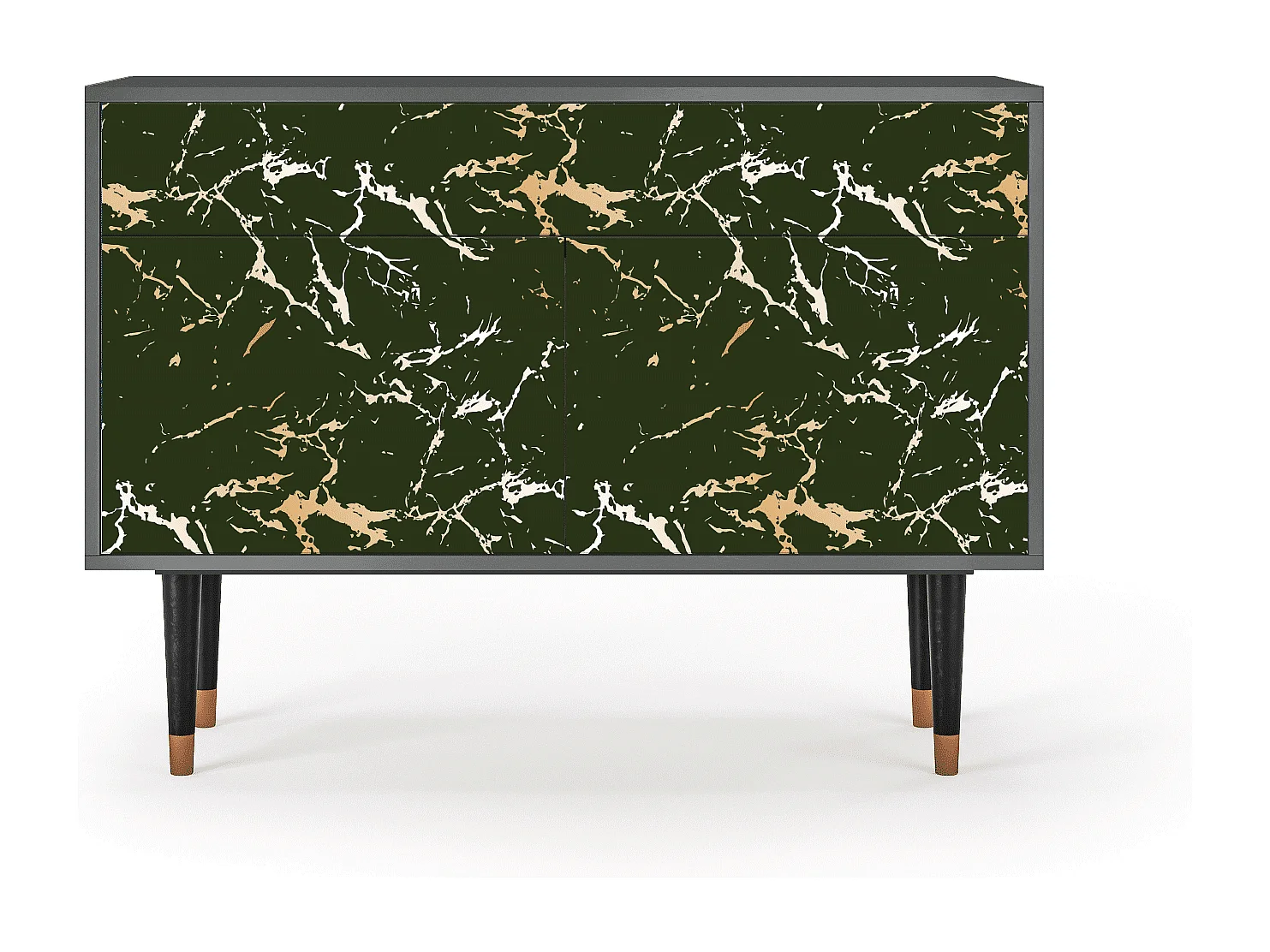 Aparador - 115x85x48 cm - BS4 - Amazon Forest, Antracite