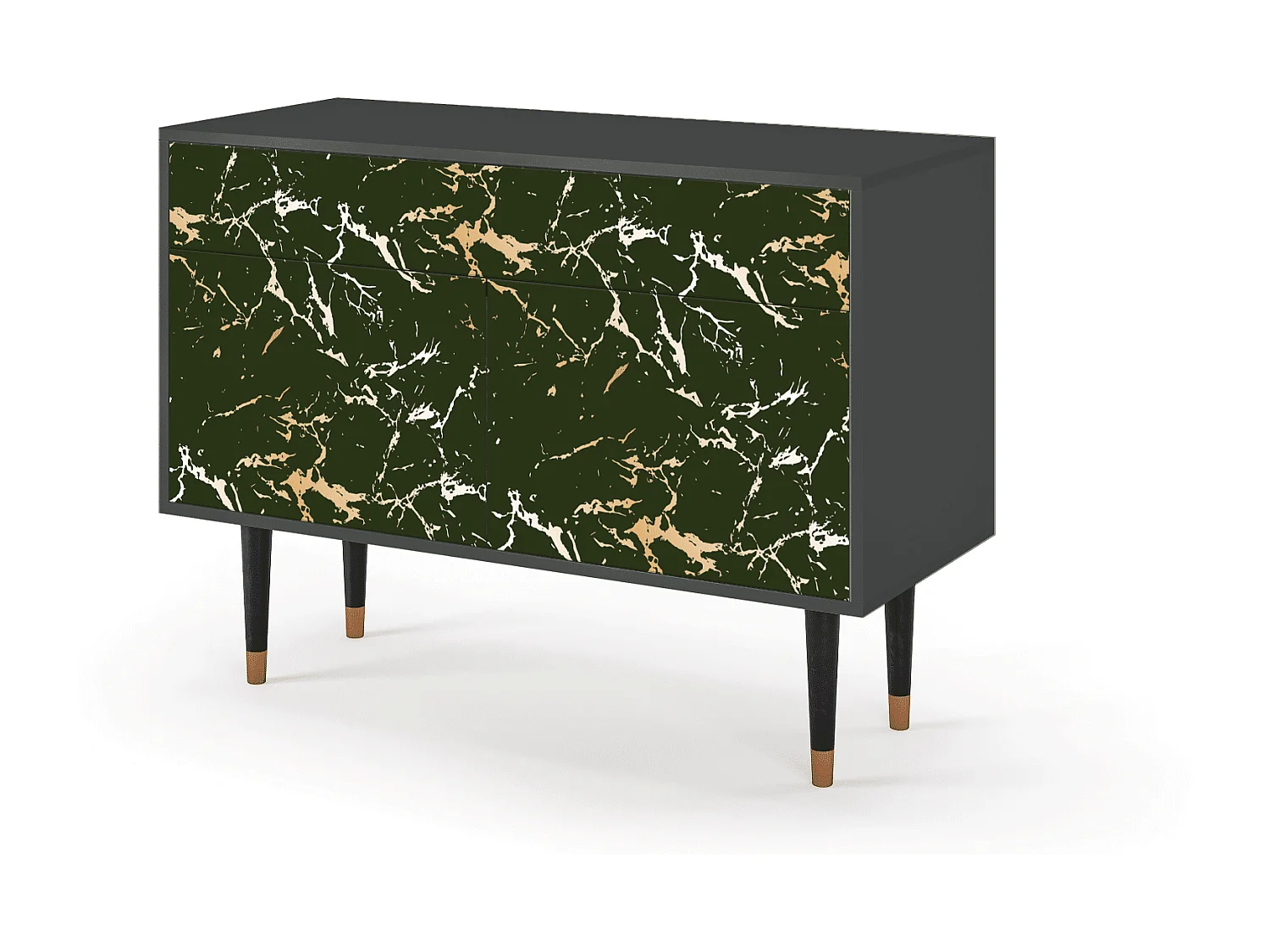 Aparador - 115x85x48 cm - BS4 - Amazon Forest, Antracite