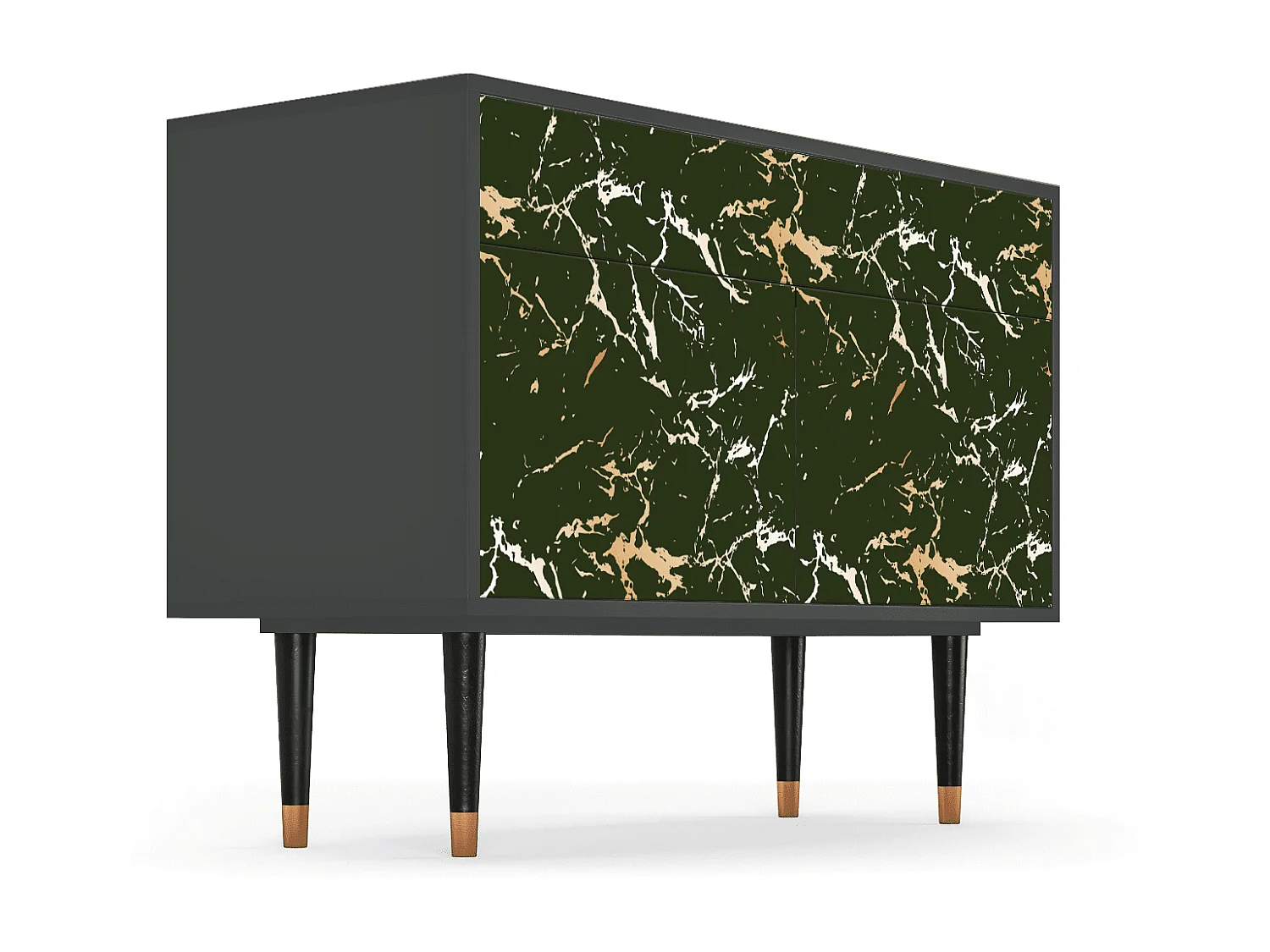 Aparador - 115x85x48 cm - BS4 - Amazon Forest, Antracite