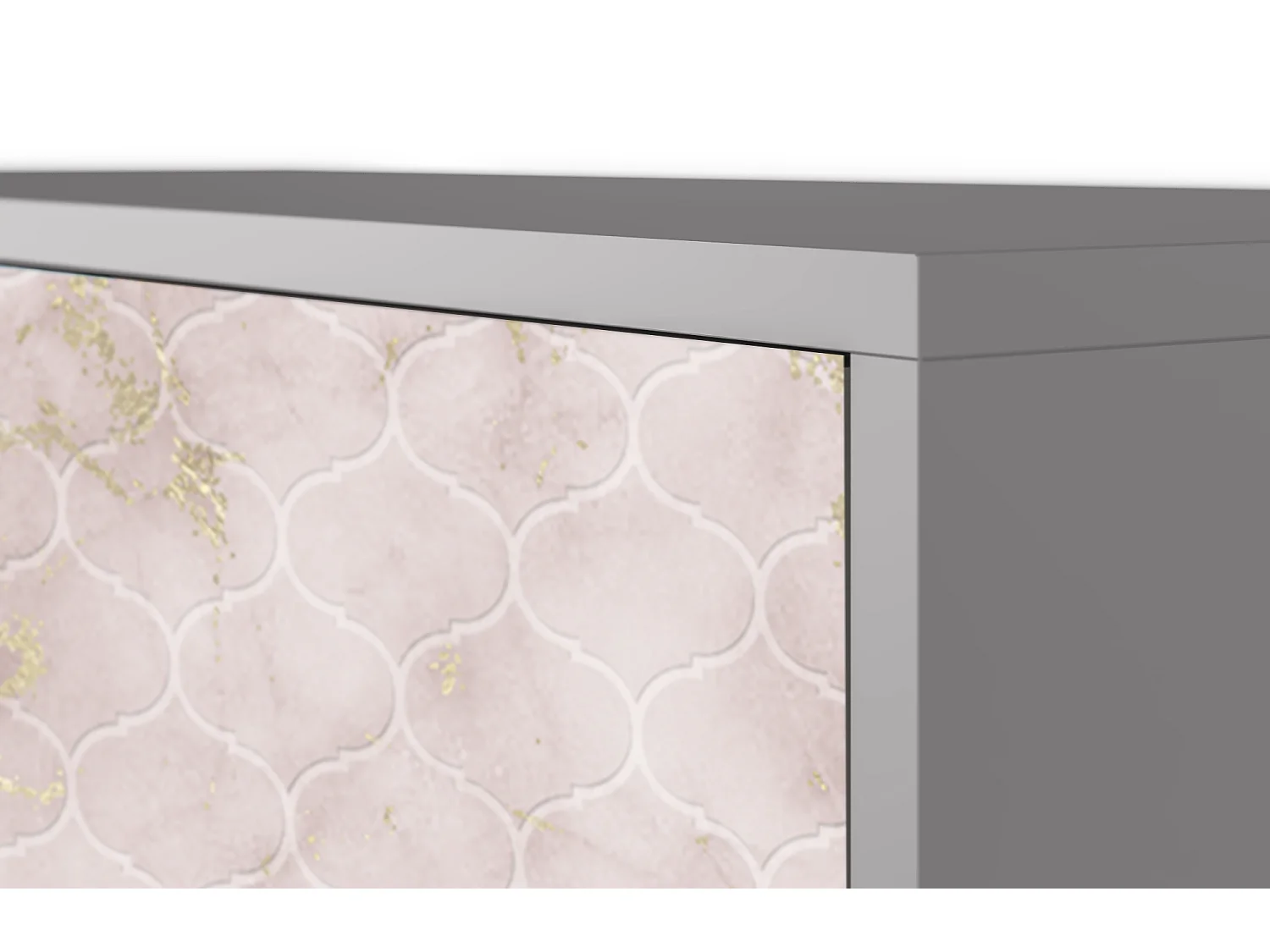 Buffet - 115х84х41 cm - S3 - Dirty Roses, Gris