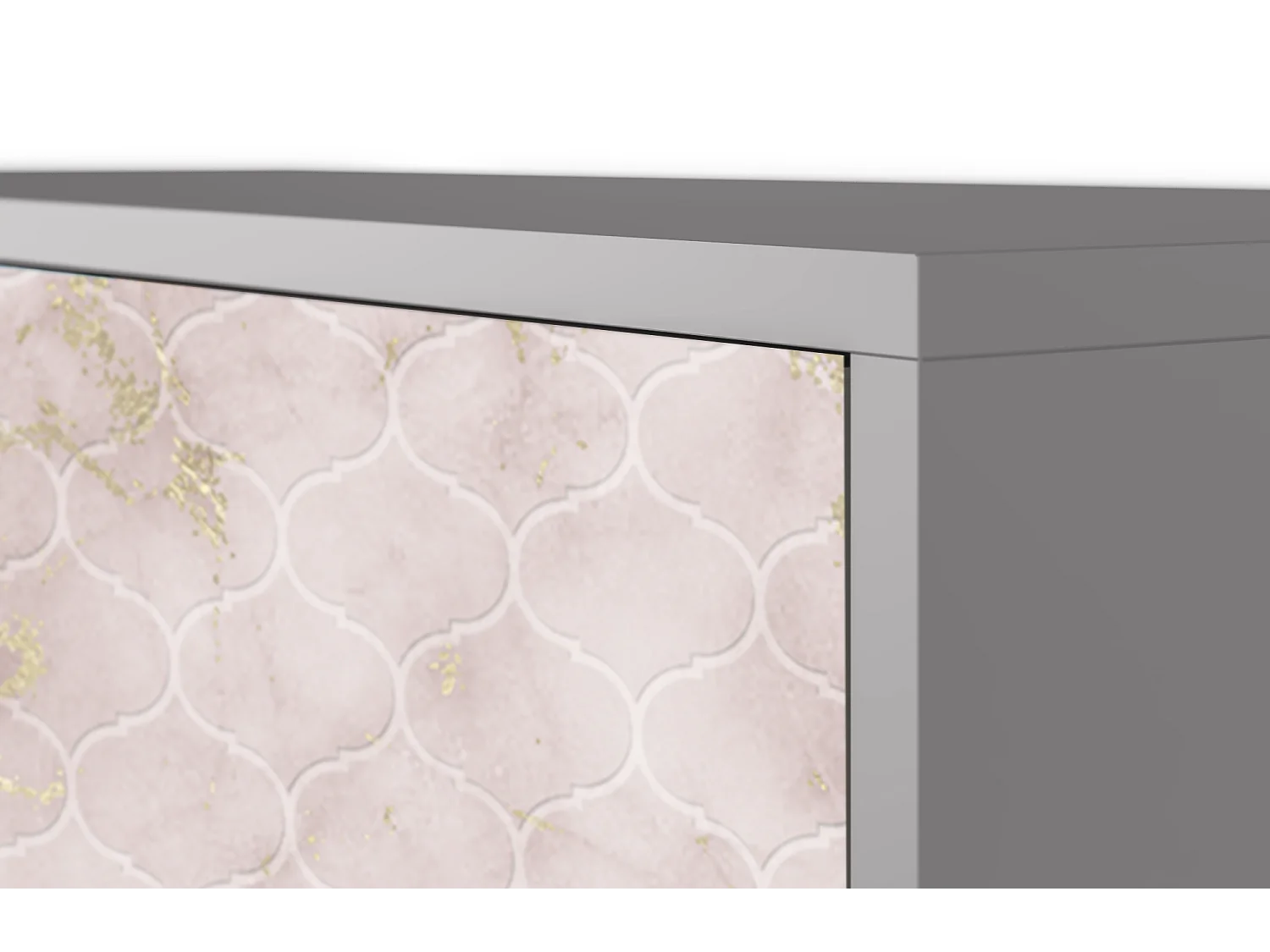 Credenza - 115х84х41 cm - S3 - Dirty Roses, Grigio