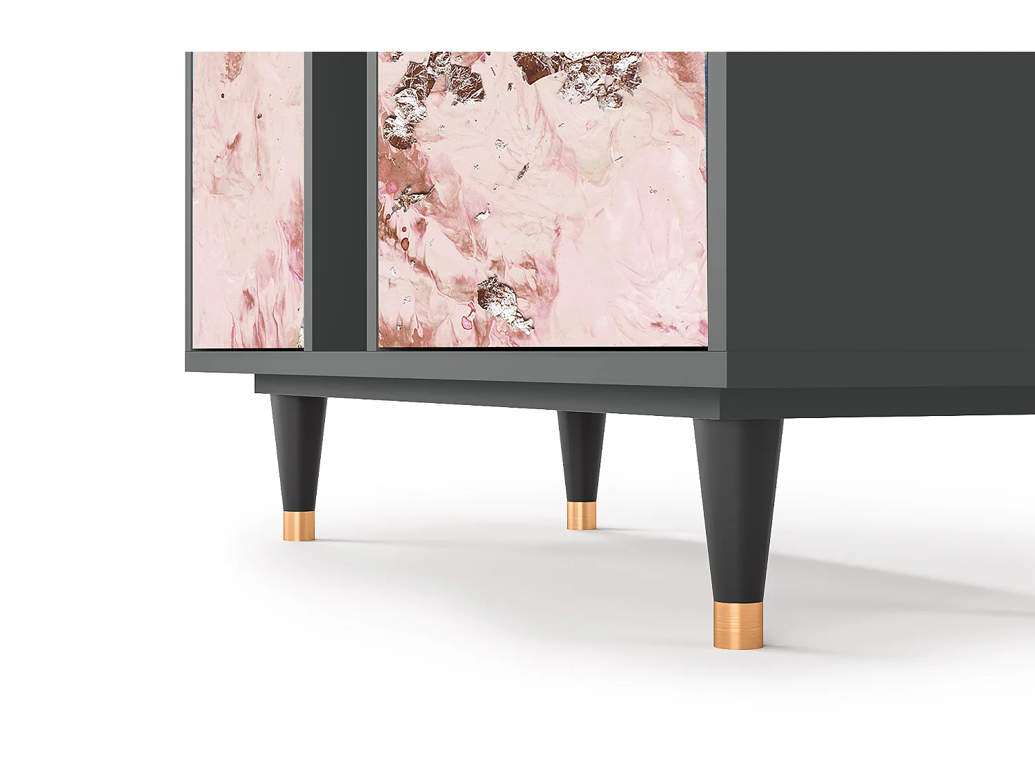 Credenza - 94х96х41 cm - BS5 - Cotton Candy, Antracite