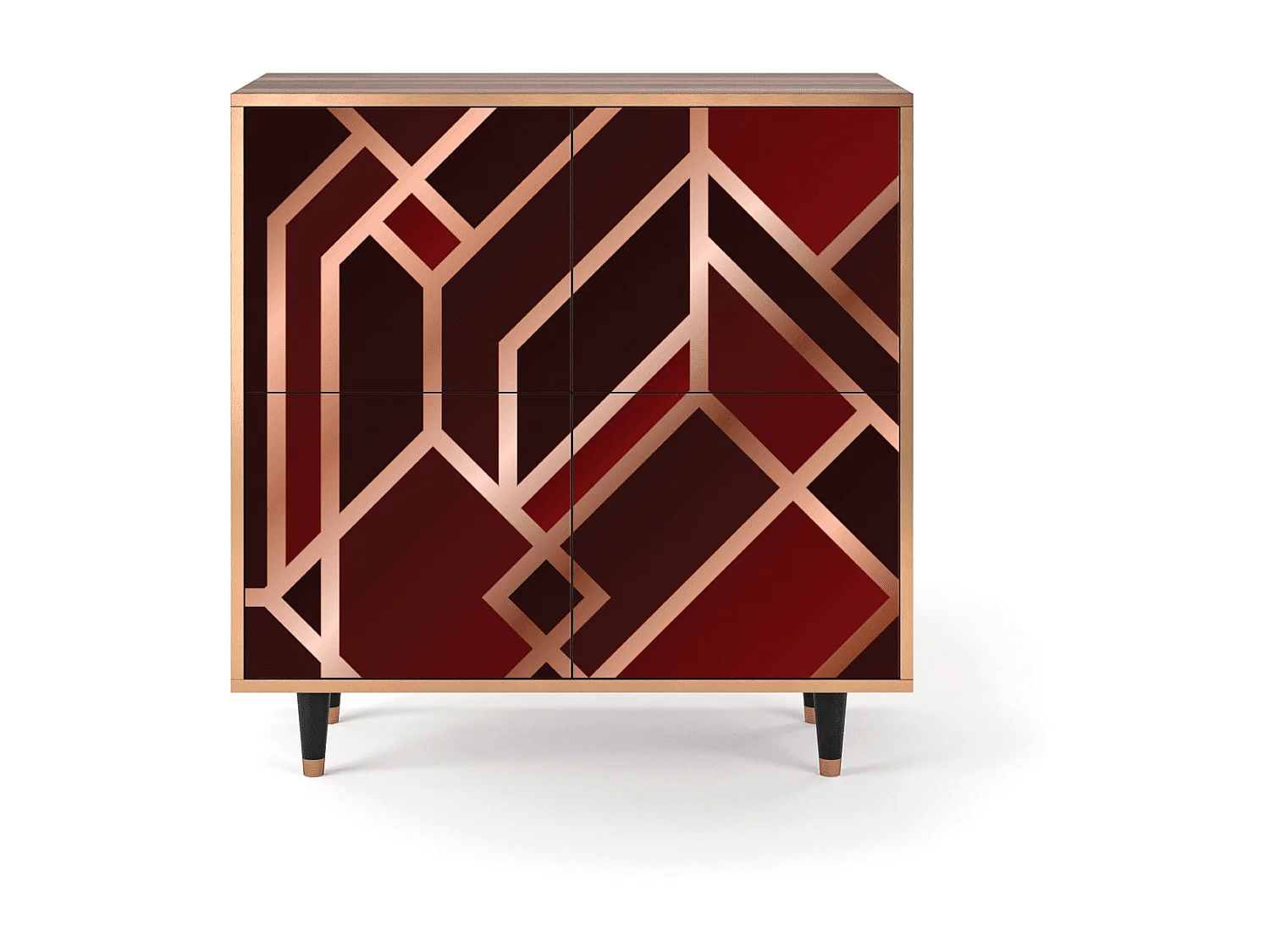 Buffet - 94x96x48 cm - BS3 - Velvet 1920's, Noyer