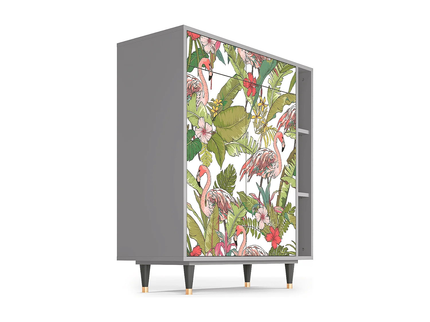 Buffet - 96х110х41 cm - BS6 - Sweet Flamingo, Gris