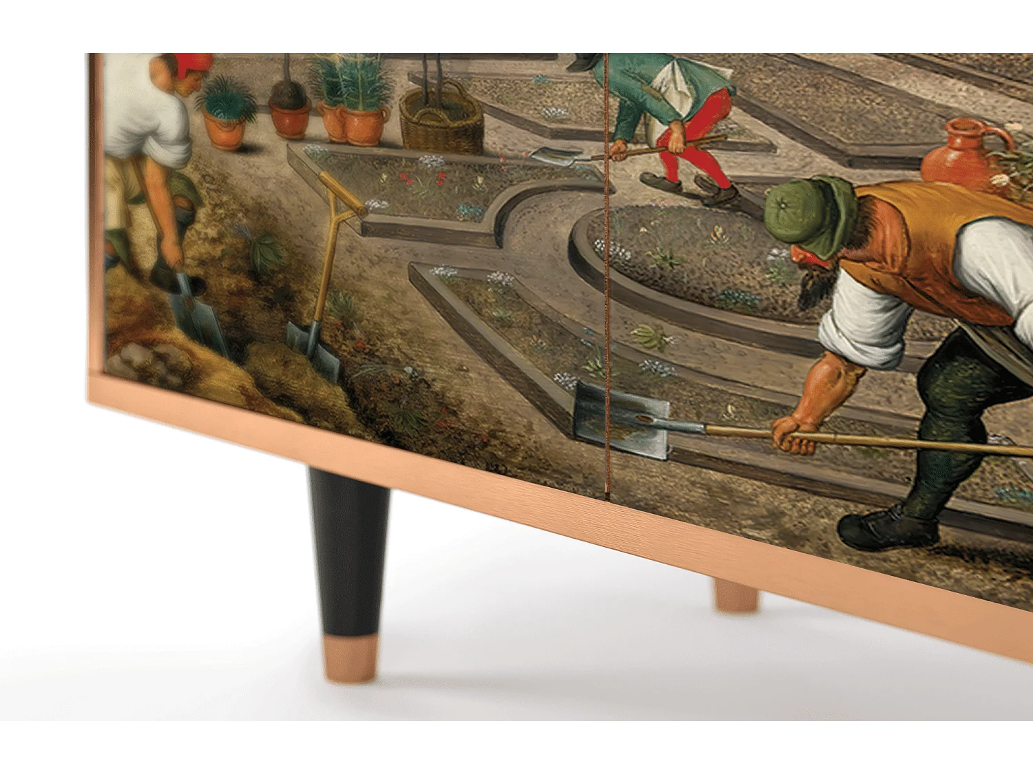 Credenza - 94x96x48 cm - BS3 - The Younger - Spring, Noce