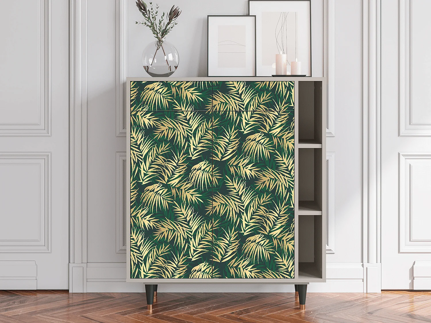 Buffet - 96х110х41 cm - BS6 - Sunny Palm Tree, Sable