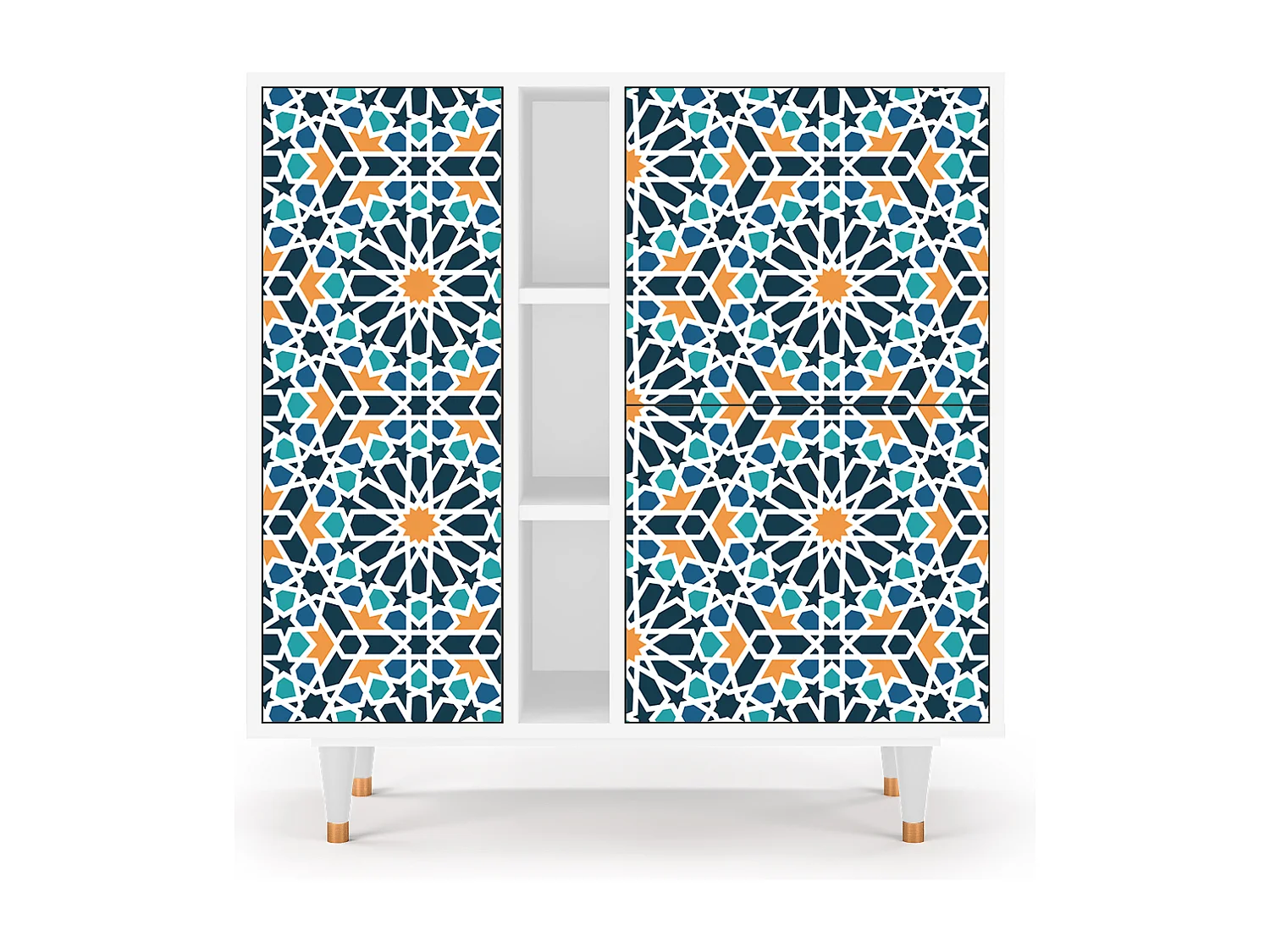 Buffet - 94х96х41 cm - BS5 - Kaleidoscope, Blanc