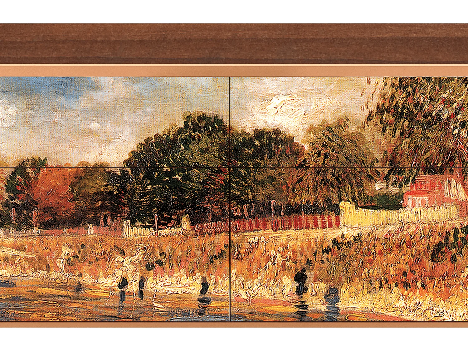 Kredens - 115x85x48 cm - BS4 - The Banks, Orzech