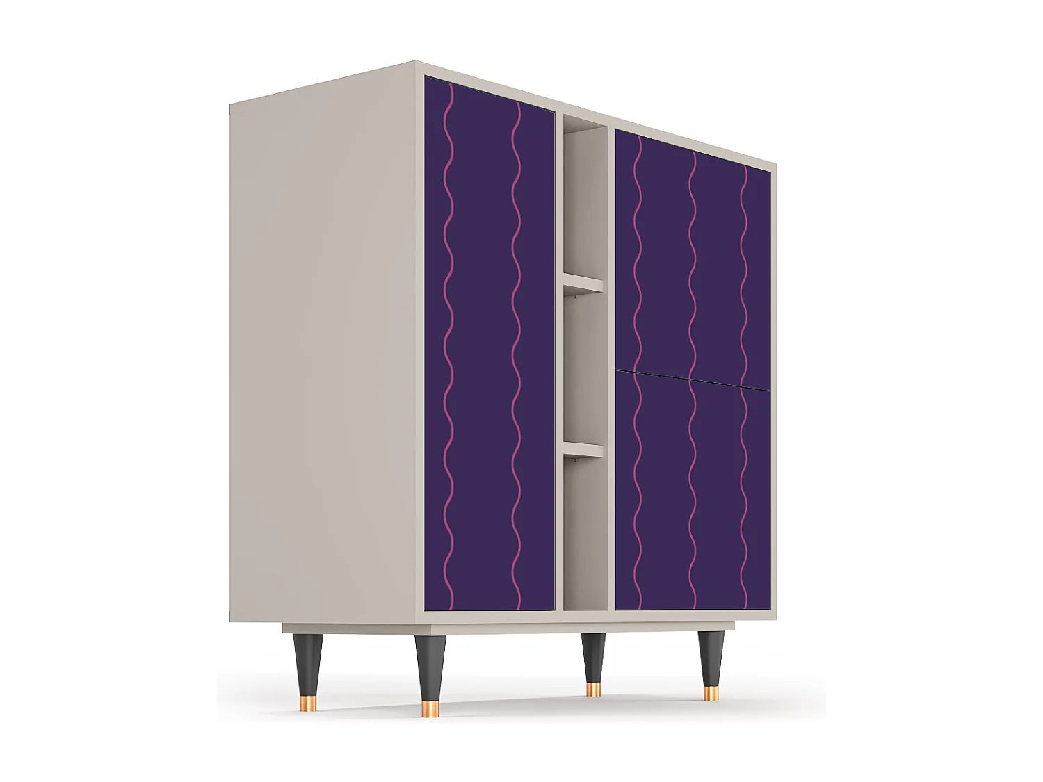 Buffet - 94х96х41 cm - BS5 - Grape Maccaroni, Sable