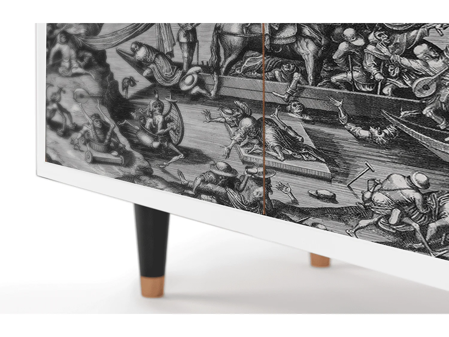 Buffet - 94x96x48 cm - BS3 - Saint Martin, Blanc