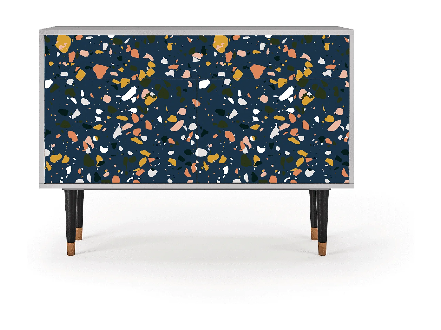 Credenza - 115x85x48 cm - BS4 - Night Sky Langhterns, Grigio