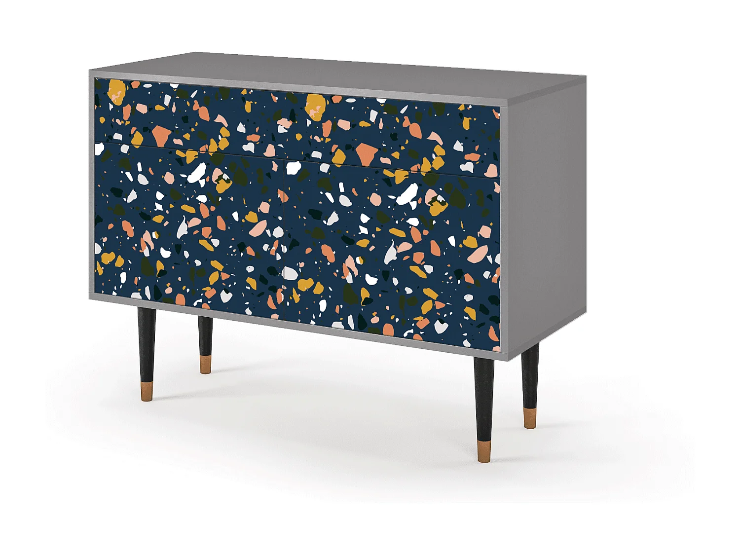 Buffet - 115x85x48 cm - BS4 - Night Sky Langhterns, Gris