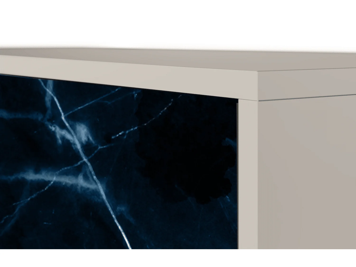 Kredens - 115х84х41 cm - S3 - Deep Ocean, Piaskowy