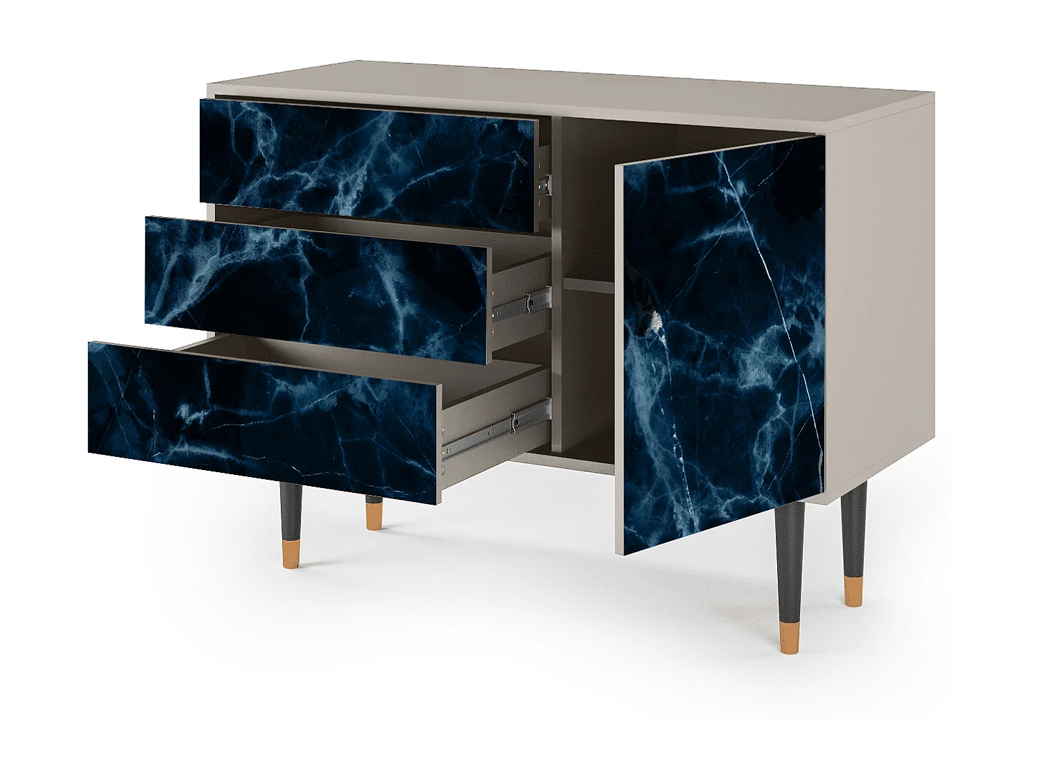 Buffet - 115х84х41 cm - S3 - Deep Ocean, Sable
