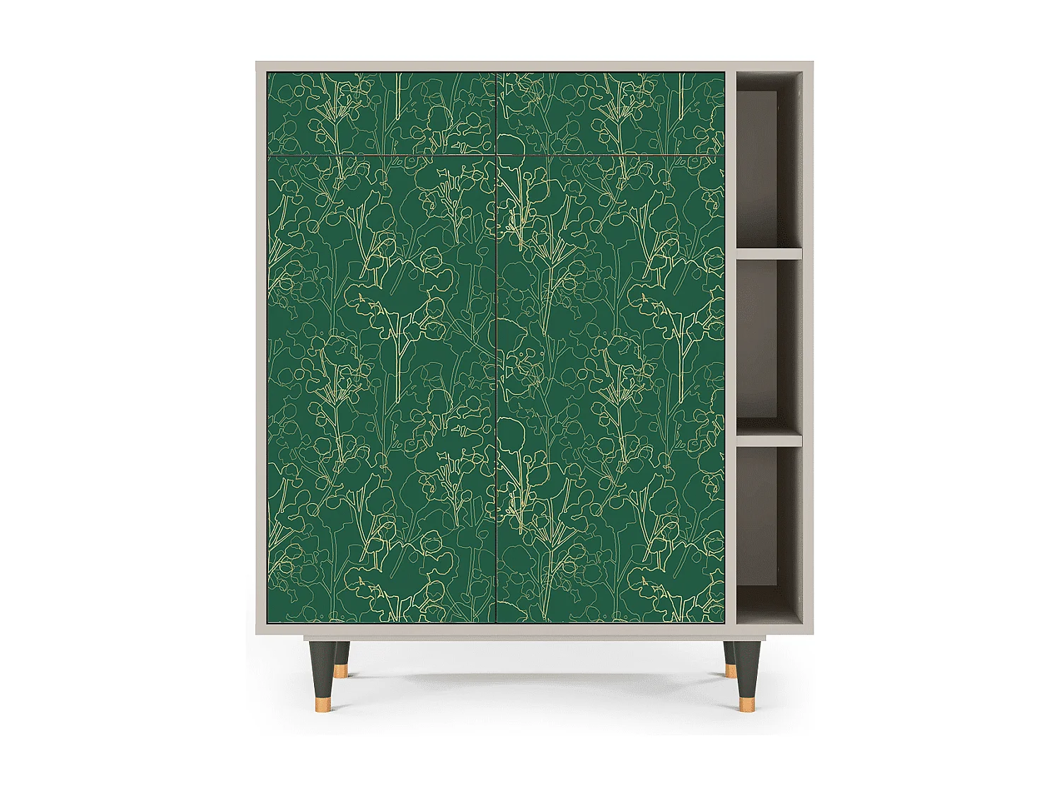 Dressoir - 96х110х41 cm - BS6 - Emerald Forest, Zand