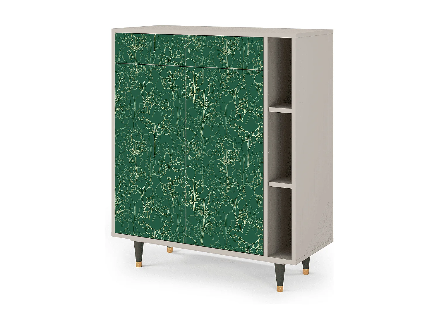 Dressoir - 96х110х41 cm - BS6 - Emerald Forest, Zand
