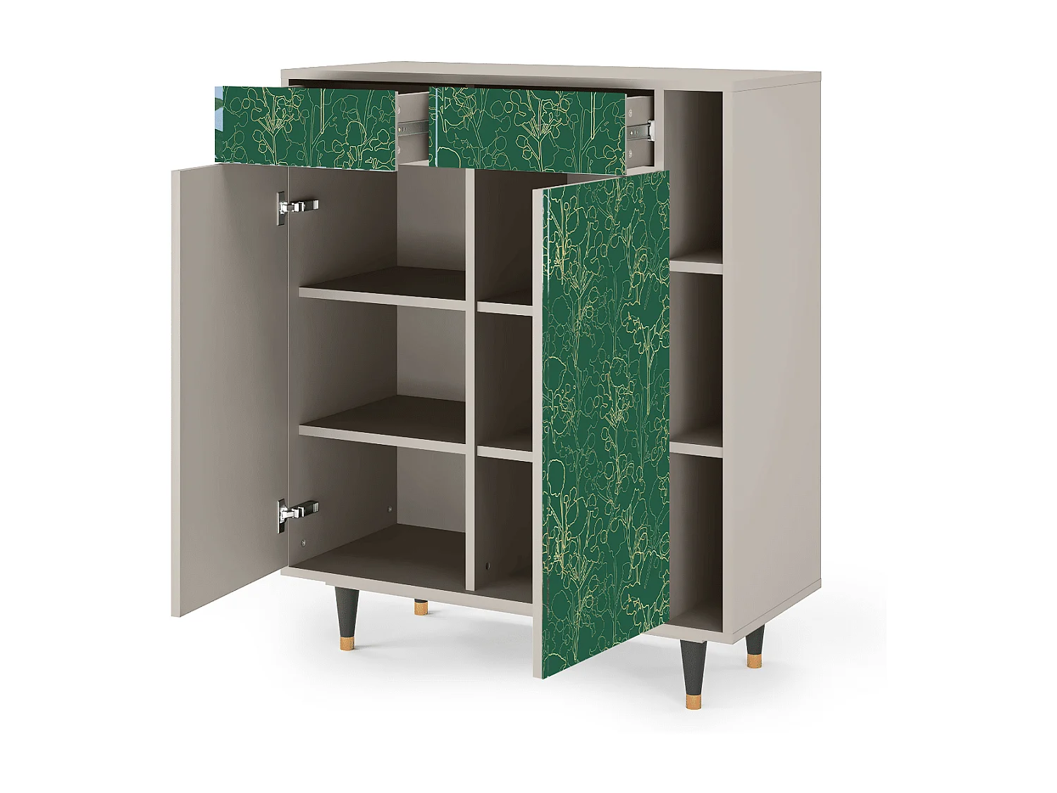 Dressoir - 96х110х41 cm - BS6 - Emerald Forest, Zand