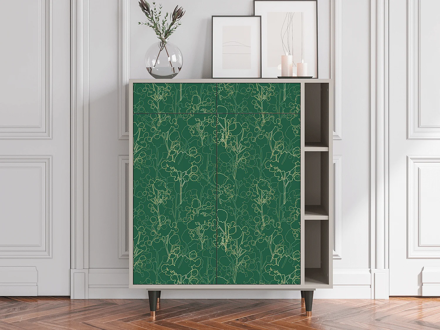 Credenza - 96х110х41 cm - BS6 - Emerald Forest, Sabbia