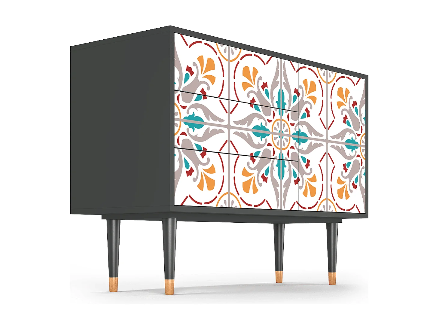 Buffet - 115х84х41 cm - S3 - Spring Ceramics, Anthracite