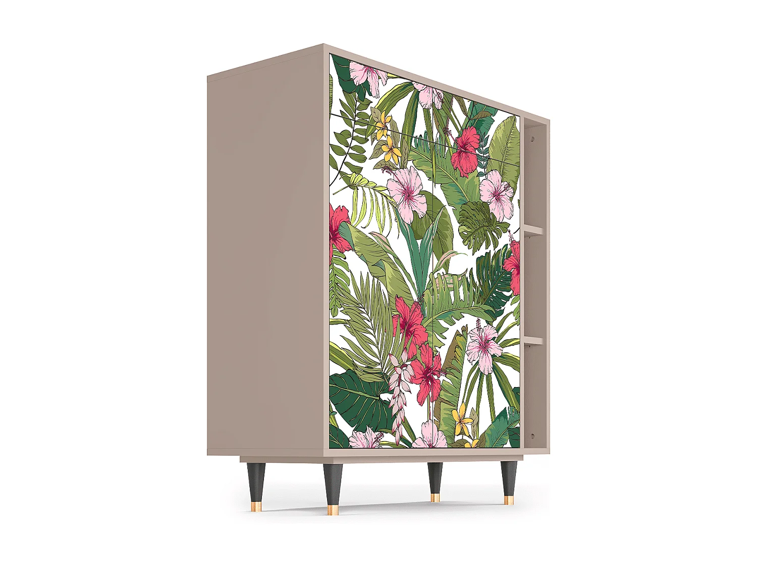 Aparador - 96х110х41 cm - BS6 - Verdant Tropics, Latte