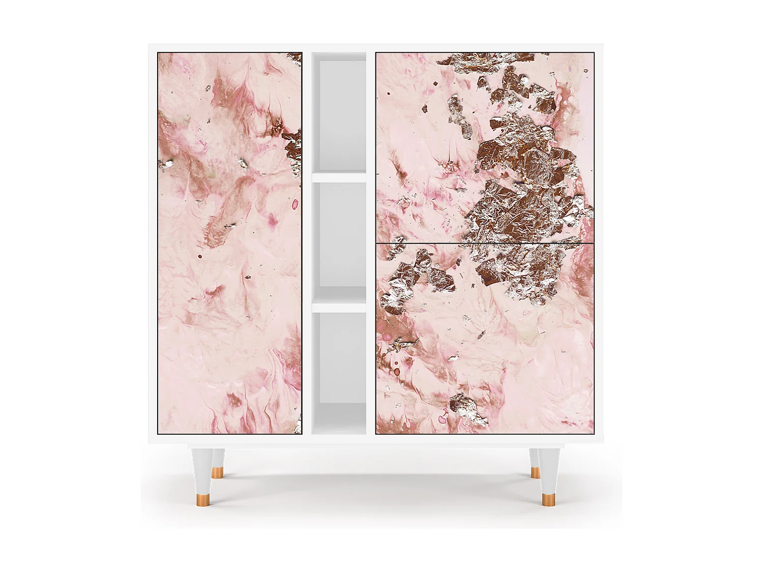 Buffet - 94х96х41 cm - BS5 - Cotton Candy, Blanc