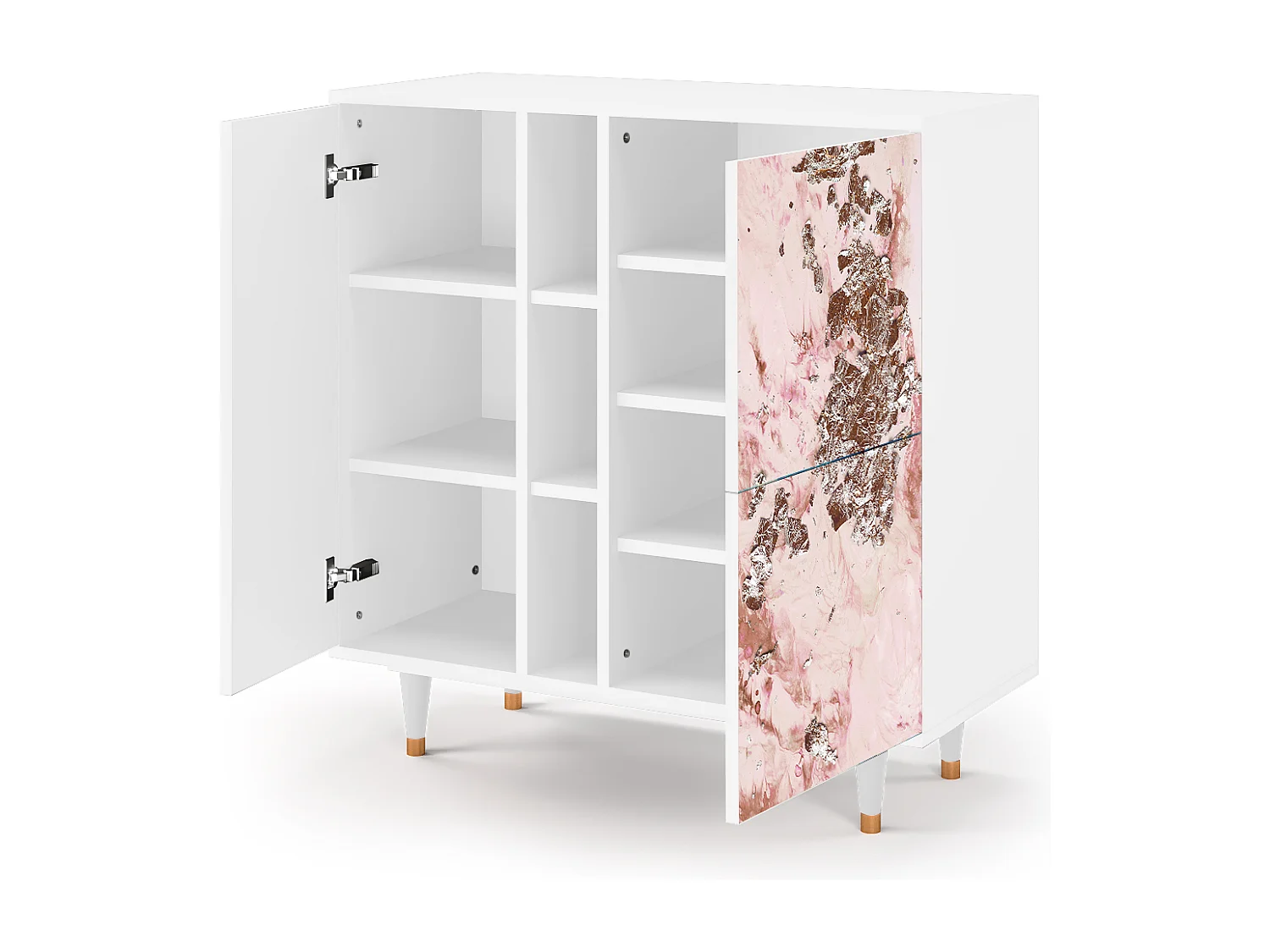 Buffet - 94х96х41 cm - BS5 - Cotton Candy, Blanc