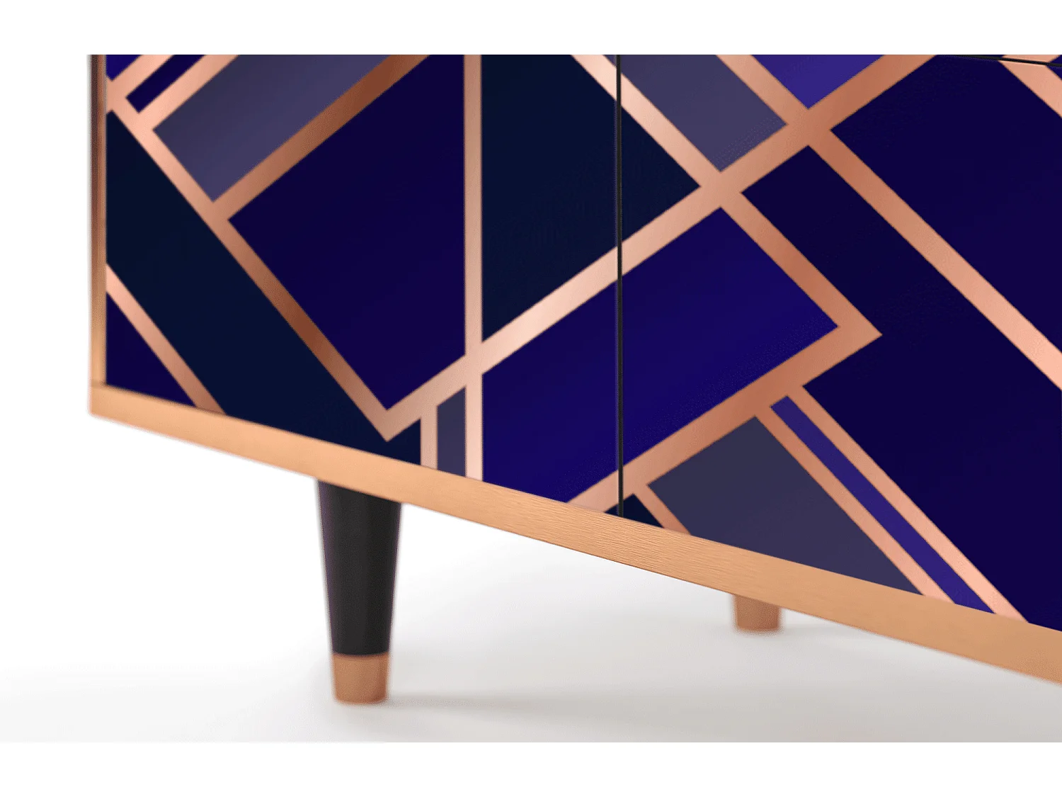 Kredens - 94x96x48 cm - BS3 - Aquamarine Getsby, Orzech