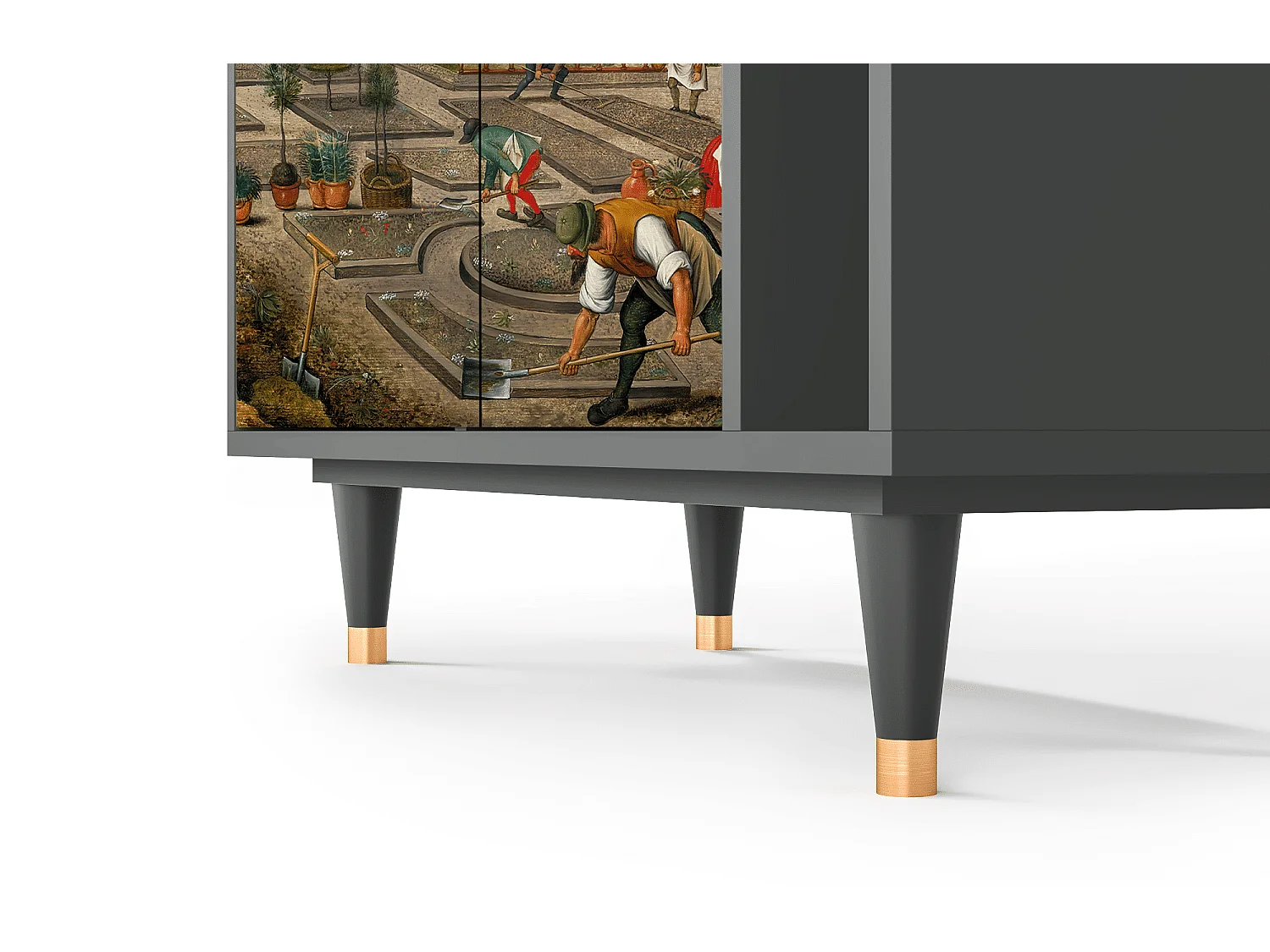 Credenza - 96х110х41 cm - BS6 - The Younger - Spring, Antracite