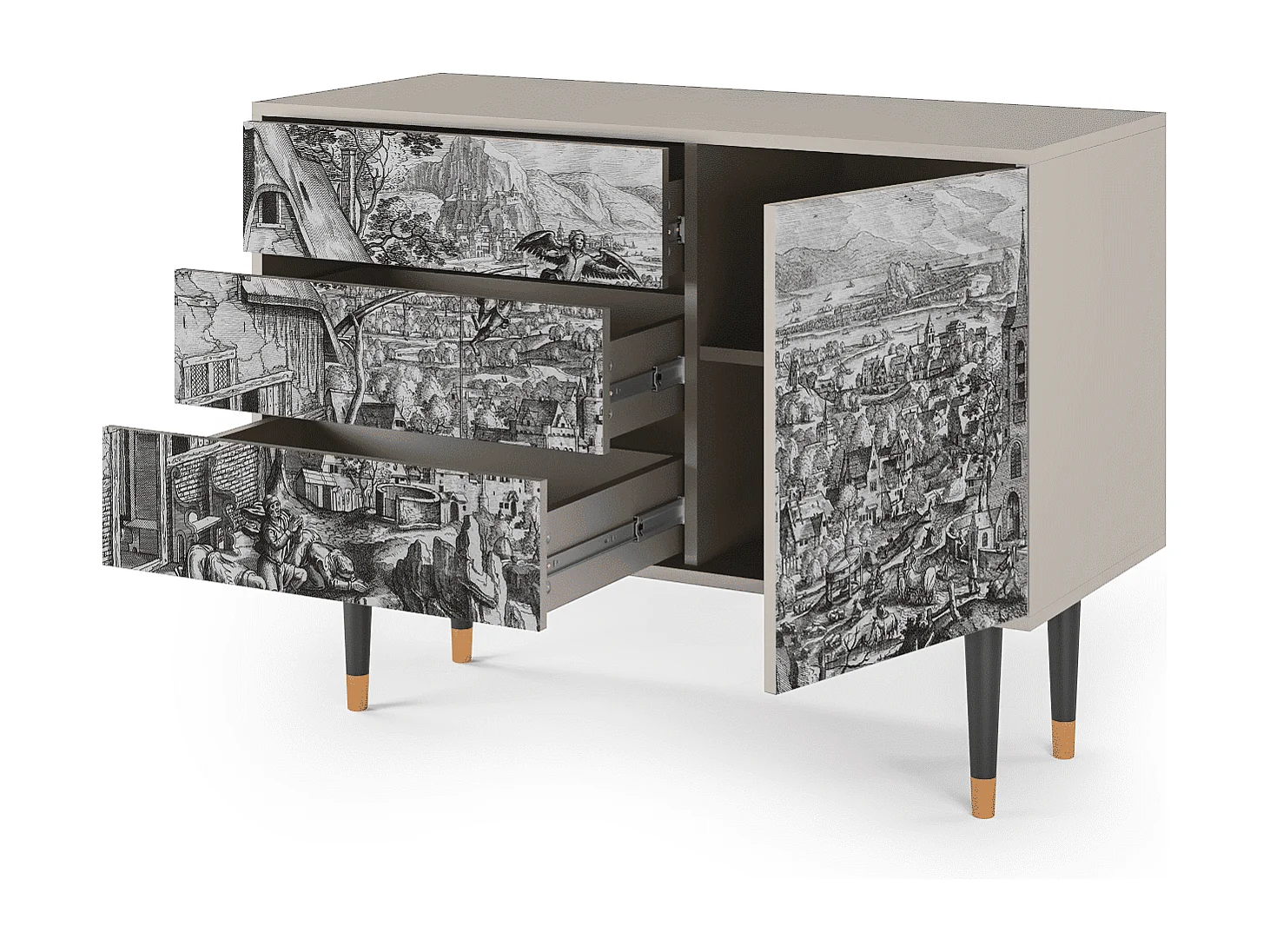 Credenza - 115х84х41 cm - S3 - Departure, Sabbia