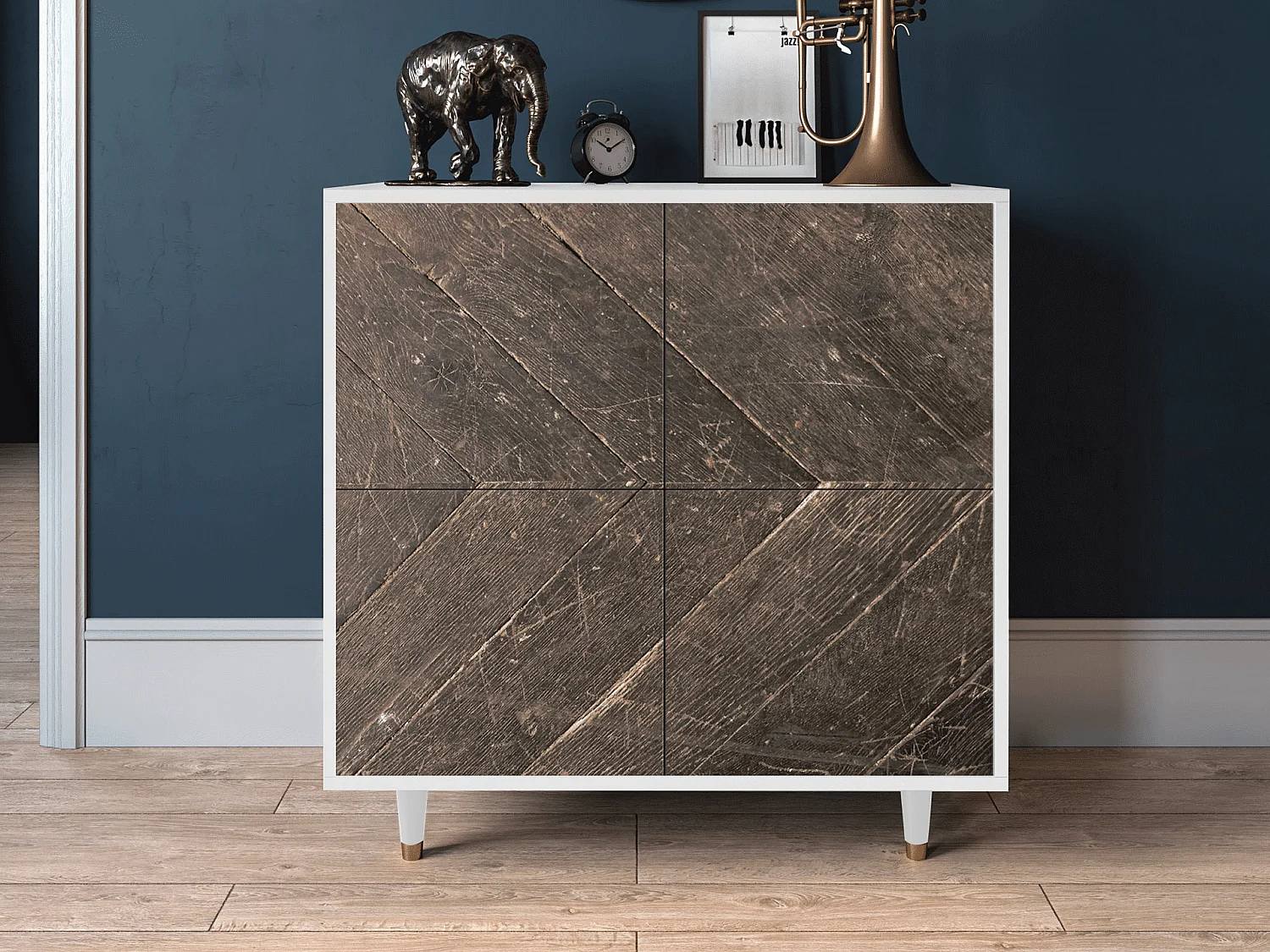 Dressoir - 94x96x48 cm - BS3 - Wise Tree, Wit