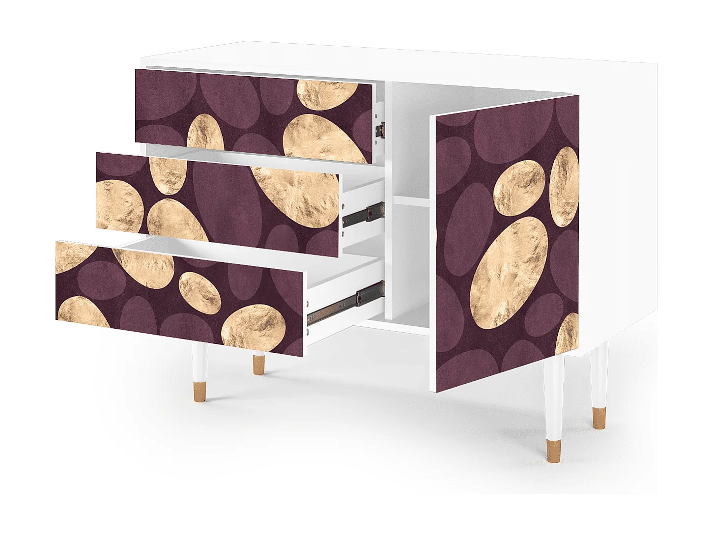 Buffet - 115х84х41 cm - S3 - Fine Wine, Blanc