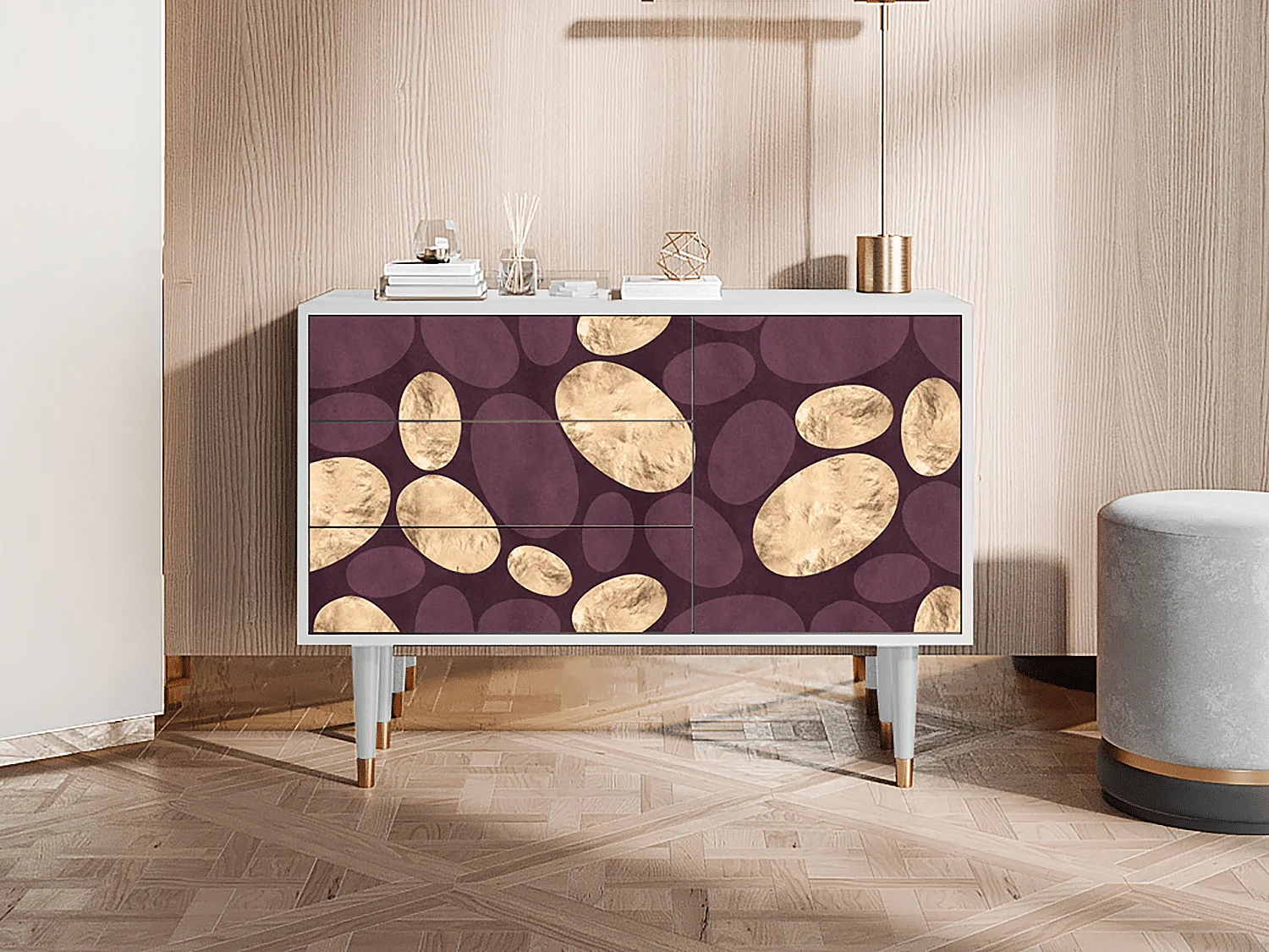 Buffet - 115х84х41 cm - S3 - Fine Wine, Blanc