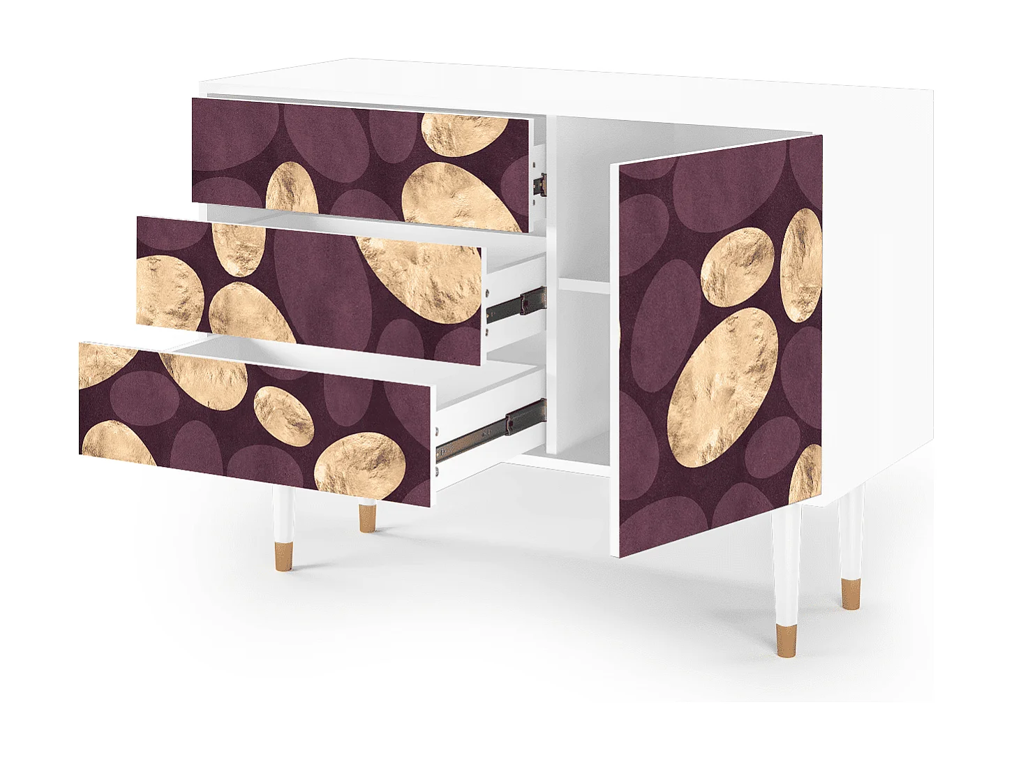 Buffet - 115х84х41 cm - S3 - Fine Wine, Blanc