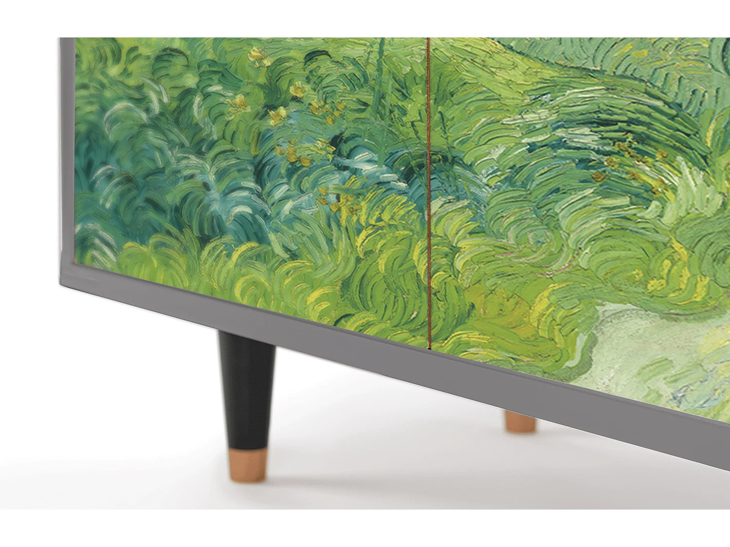 Credenza - 94x96x48 cm - BS3 - Green Wheat Fields, Grigio
