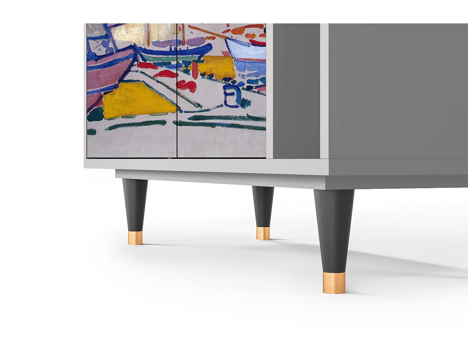 Credenza - 96х110х41 cm - BS6 - The Port of Collioure , Grigio