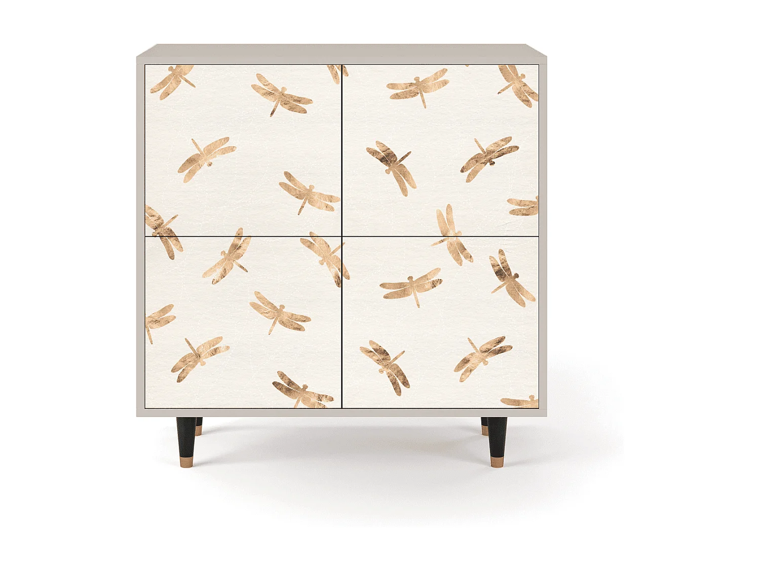 Buffet - 94x96x48 cm - BS3 - Nude Dragonflies, Sable