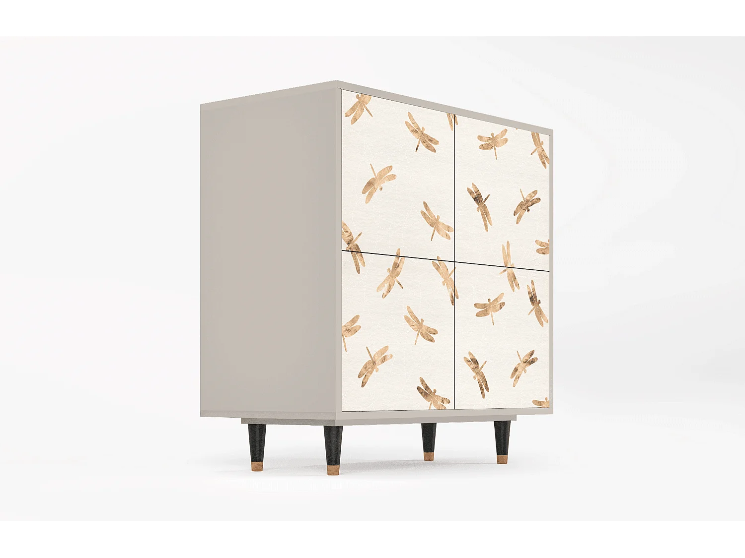 Buffet - 94x96x48 cm - BS3 - Nude Dragonflies, Sable