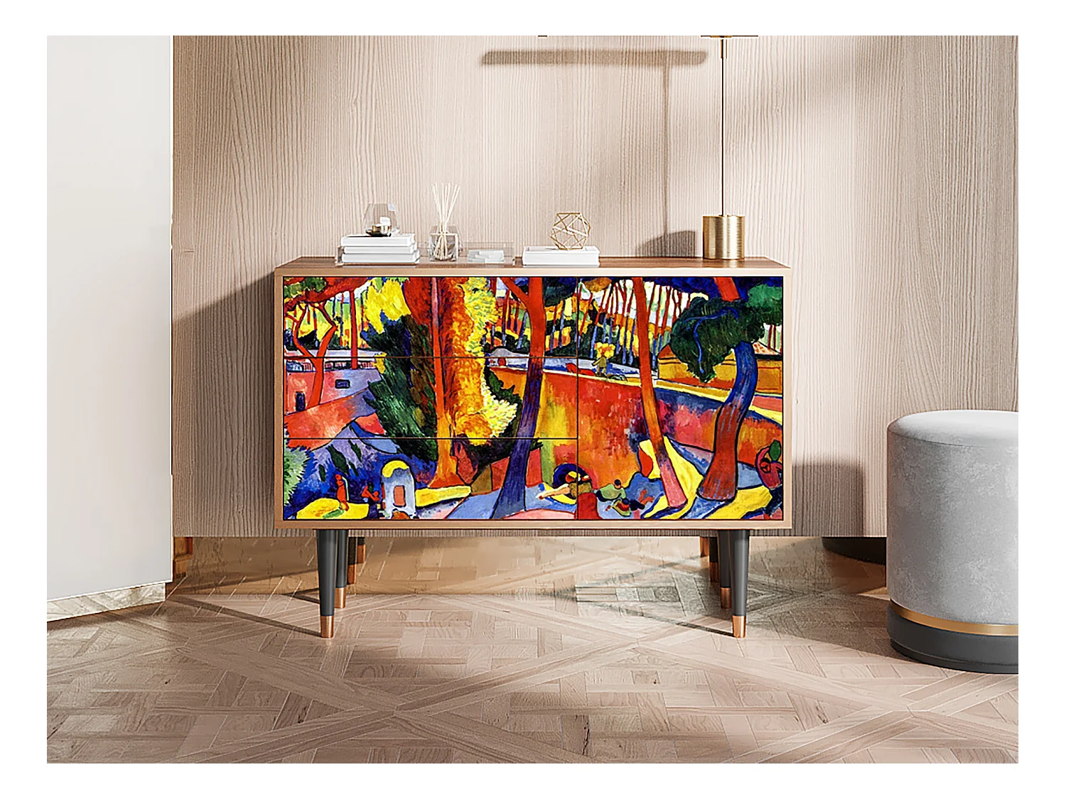 Buffet - 115х84х41 cm - S3 - The Turning Road, Noyer