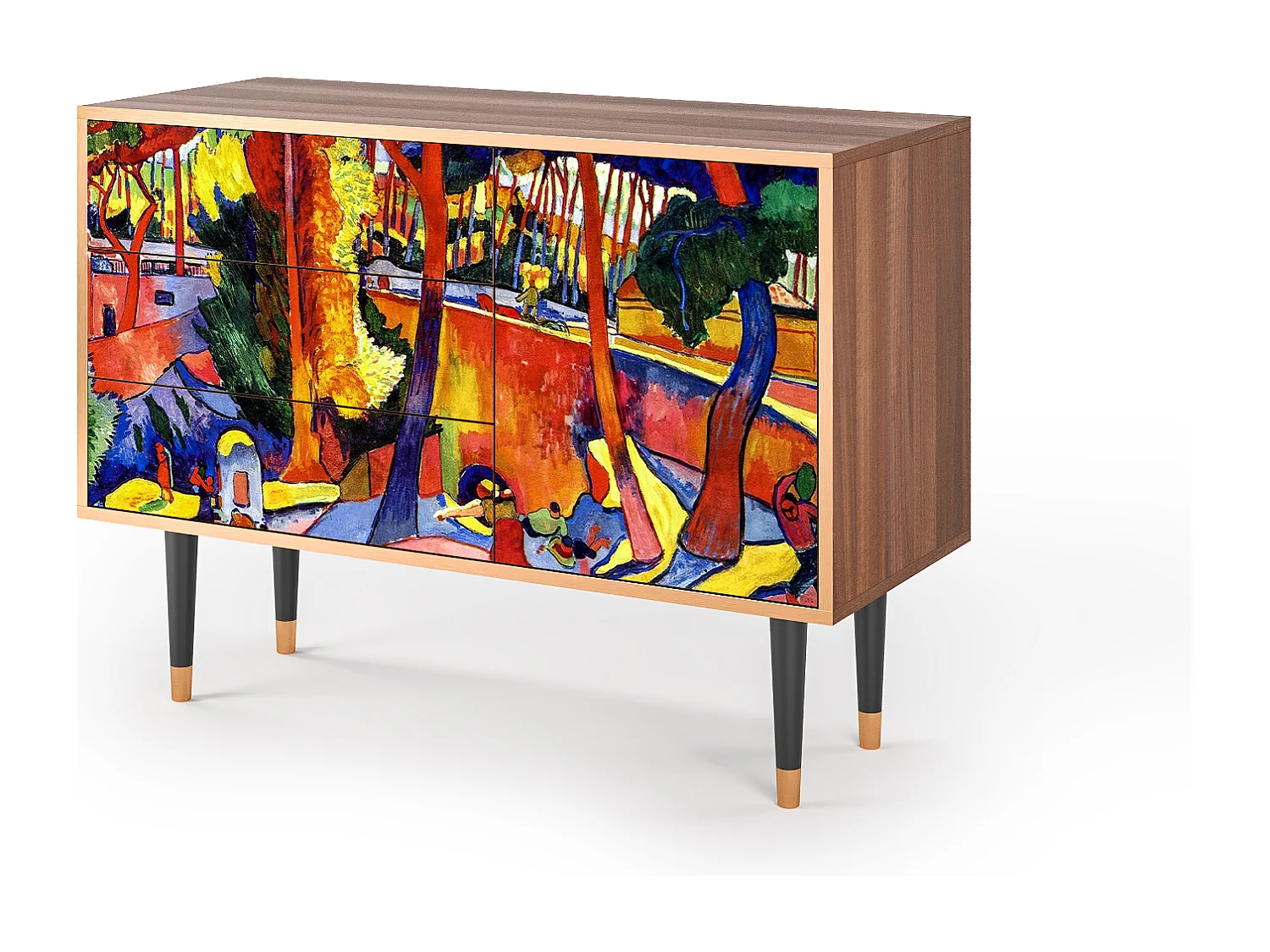 Dressoir - 115х84х41 cm - S3 - The Turning Road, Walnoot