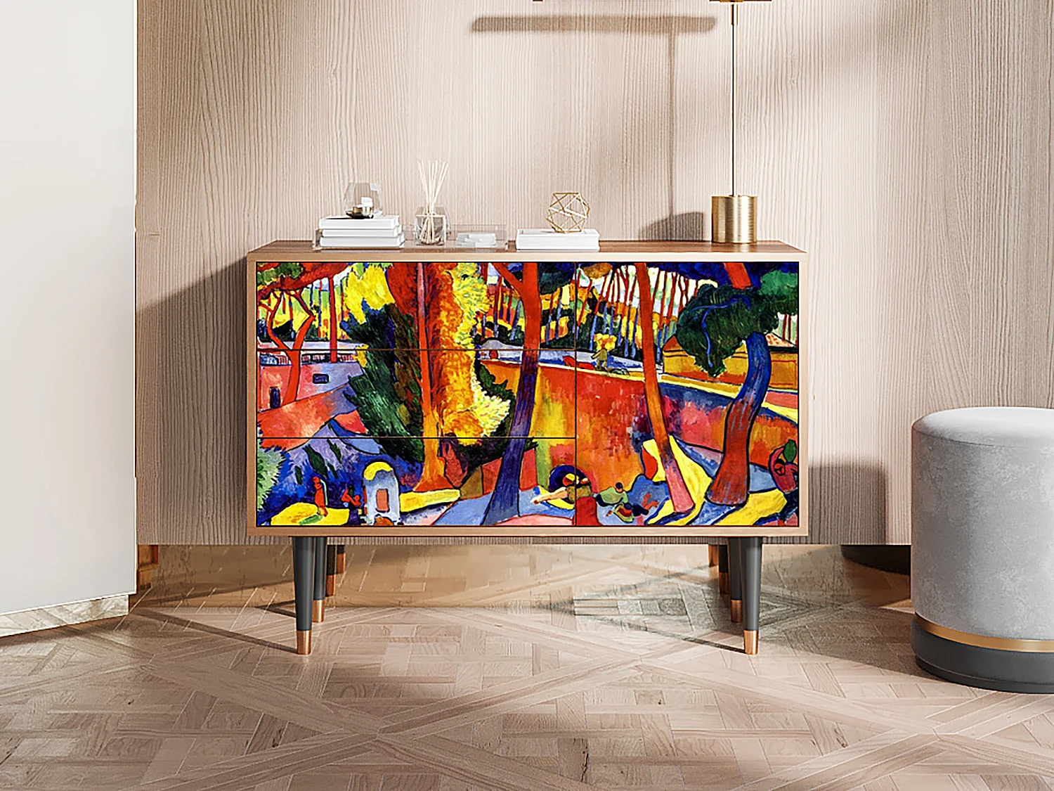 Buffet - 115х84х41 cm - S3 - The Turning Road, Noyer