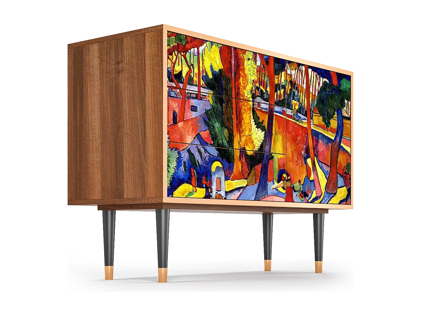 Buffet - 115х84х41 cm - S3 - The Turning Road, Noyer