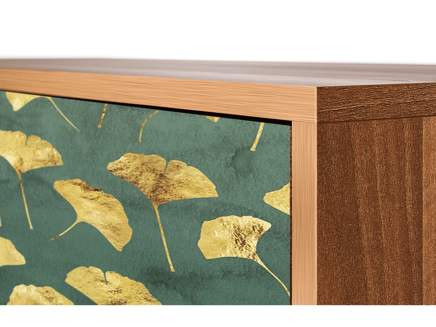Sideboard - 115х84х41 cm - S3 - Gingko leaves, Walnuss