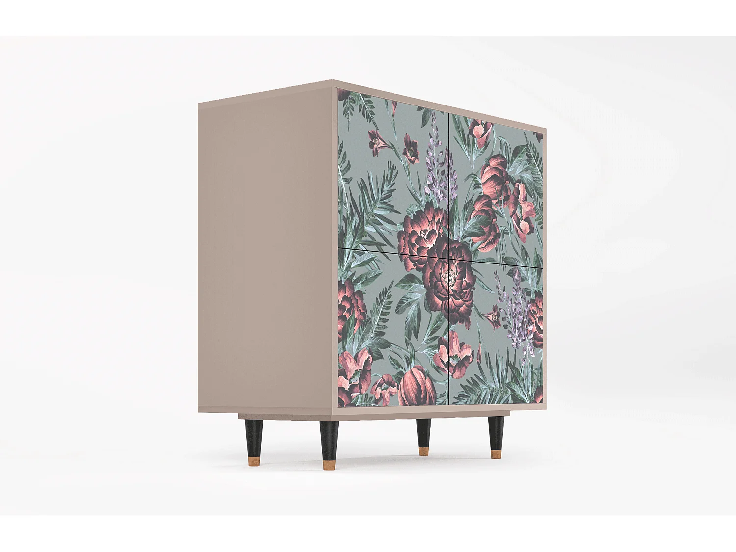 Aparador - 94x96x48 cm - BS3 - Light Peonies, Latte