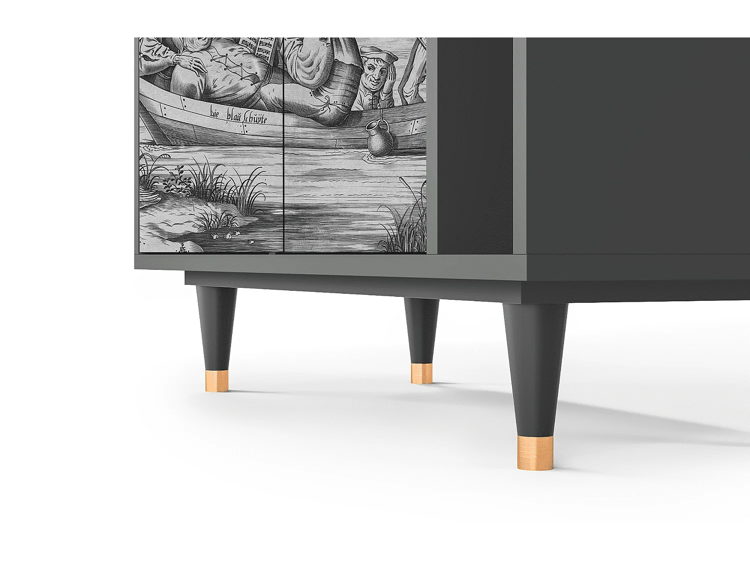 Buffet - 96х110х41 cm - BS6 - Blau Schuyte, Anthracite