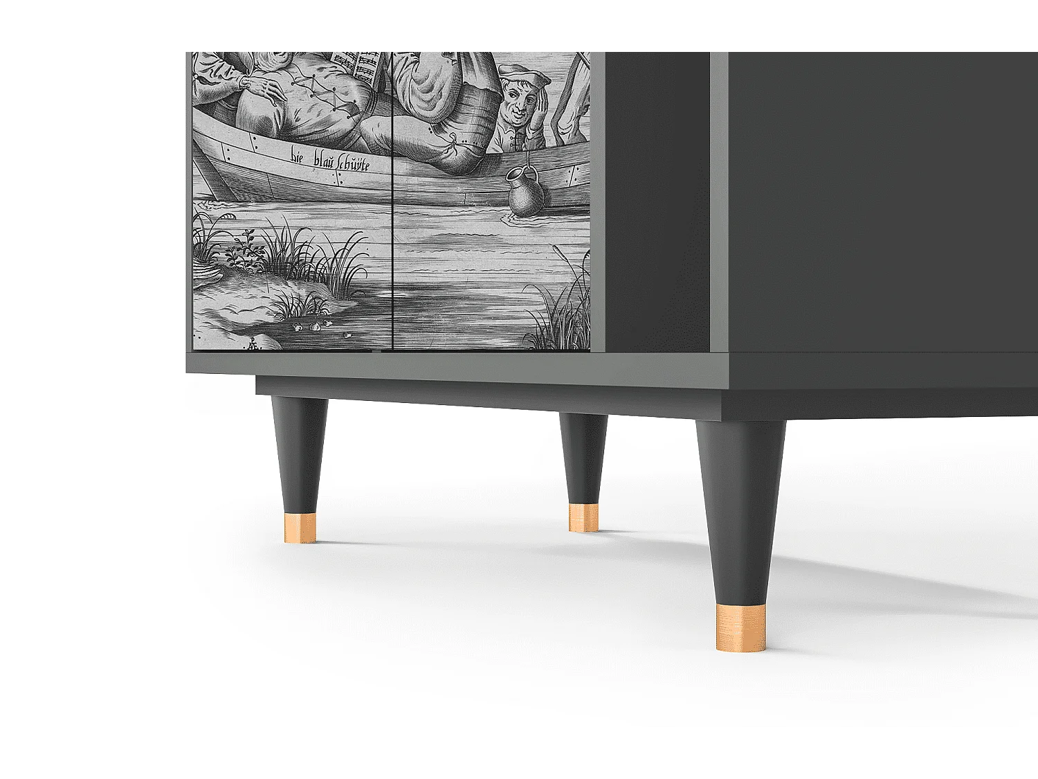 Credenza - 96х110х41 cm - BS6 - Blau Schuyte, Antracite