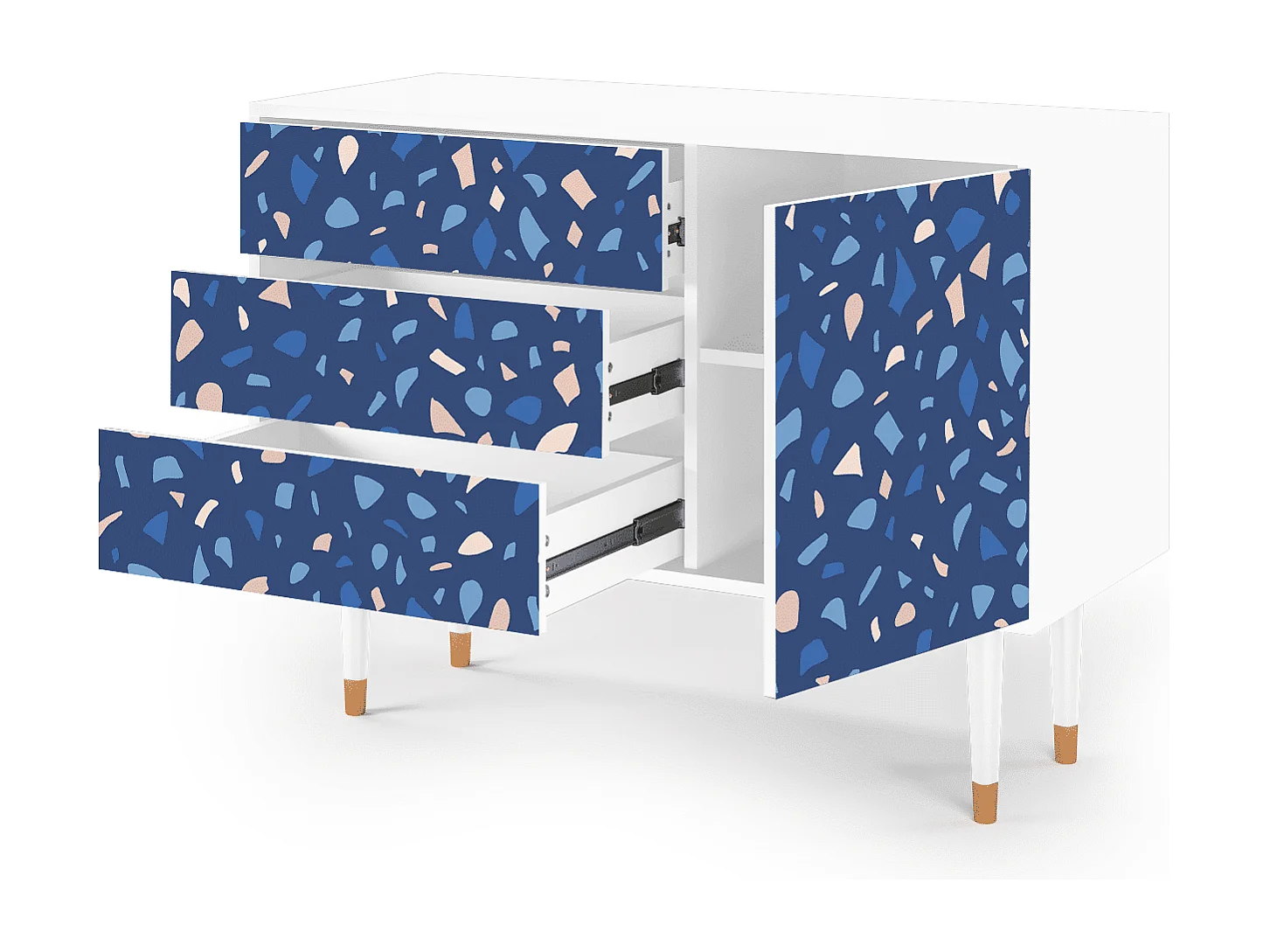 Credenza - 115х84х41 cm - S3 - Soap Whirpool, Bianco