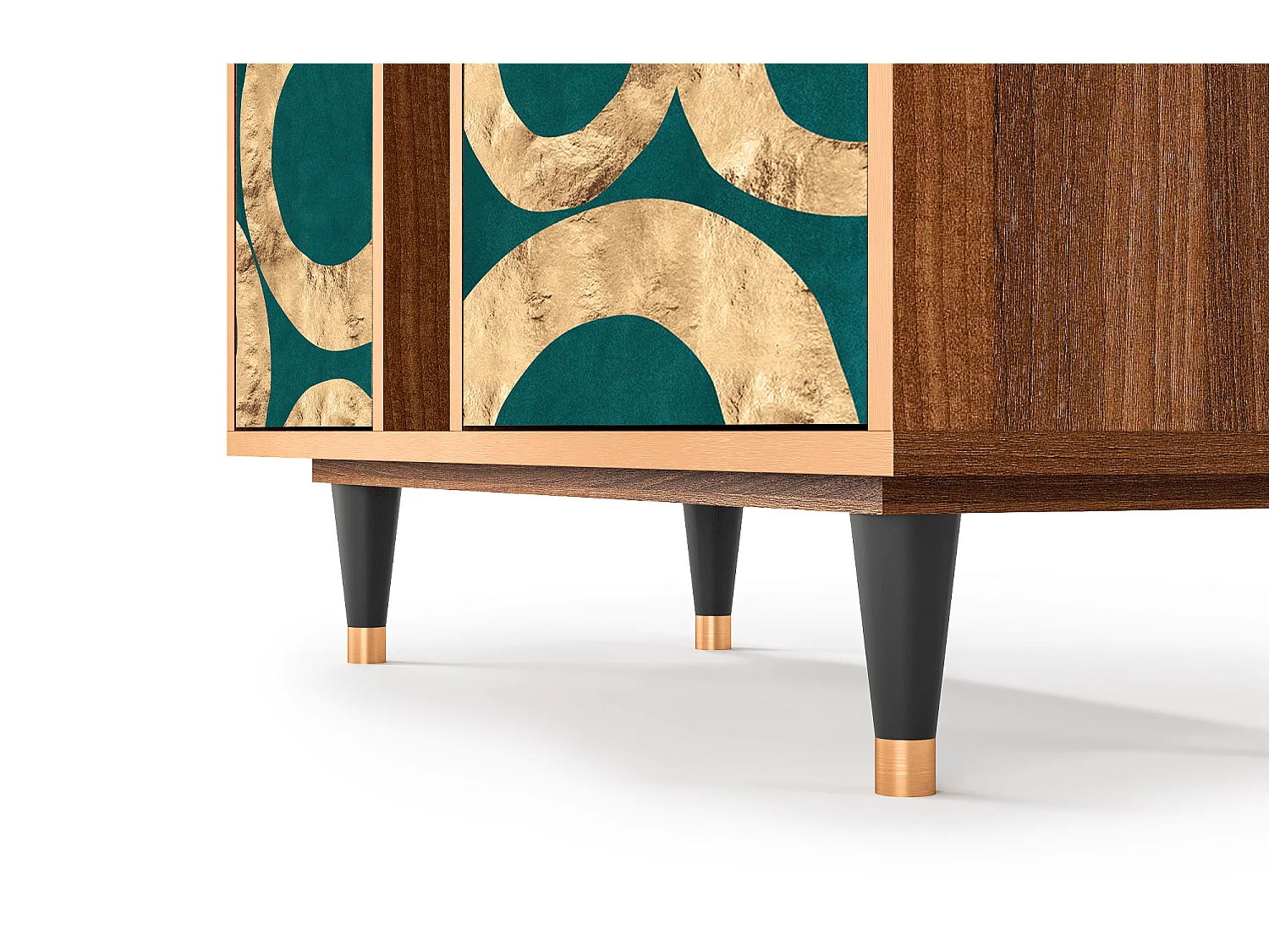 Credenza - 94х96х41 cm - BS5 - Zircon Sphere, Noce